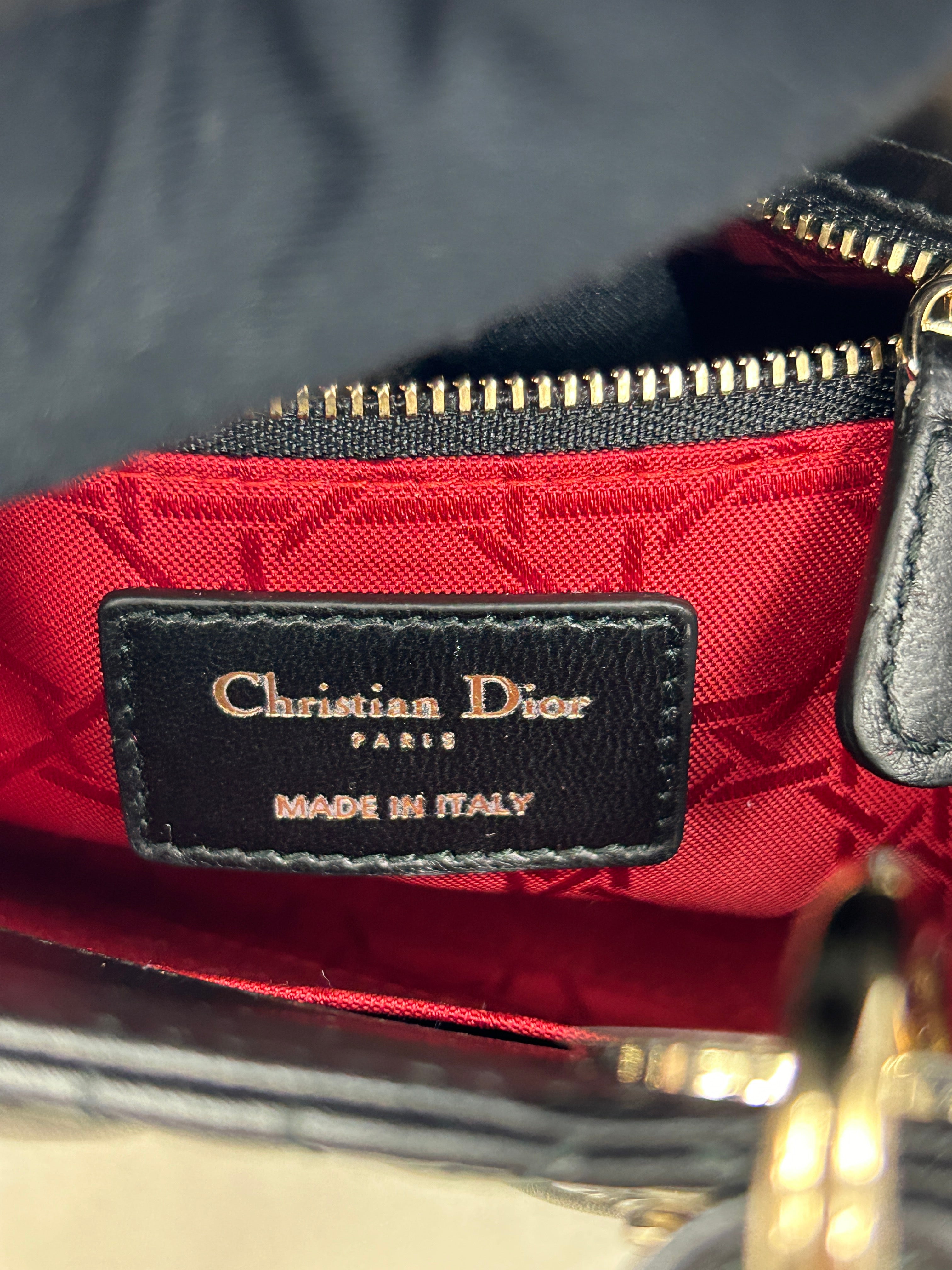 Small Black Lambskin Lady Dior My ABCDior Bag w/ LGHW-SOLD ON LAYAWAY