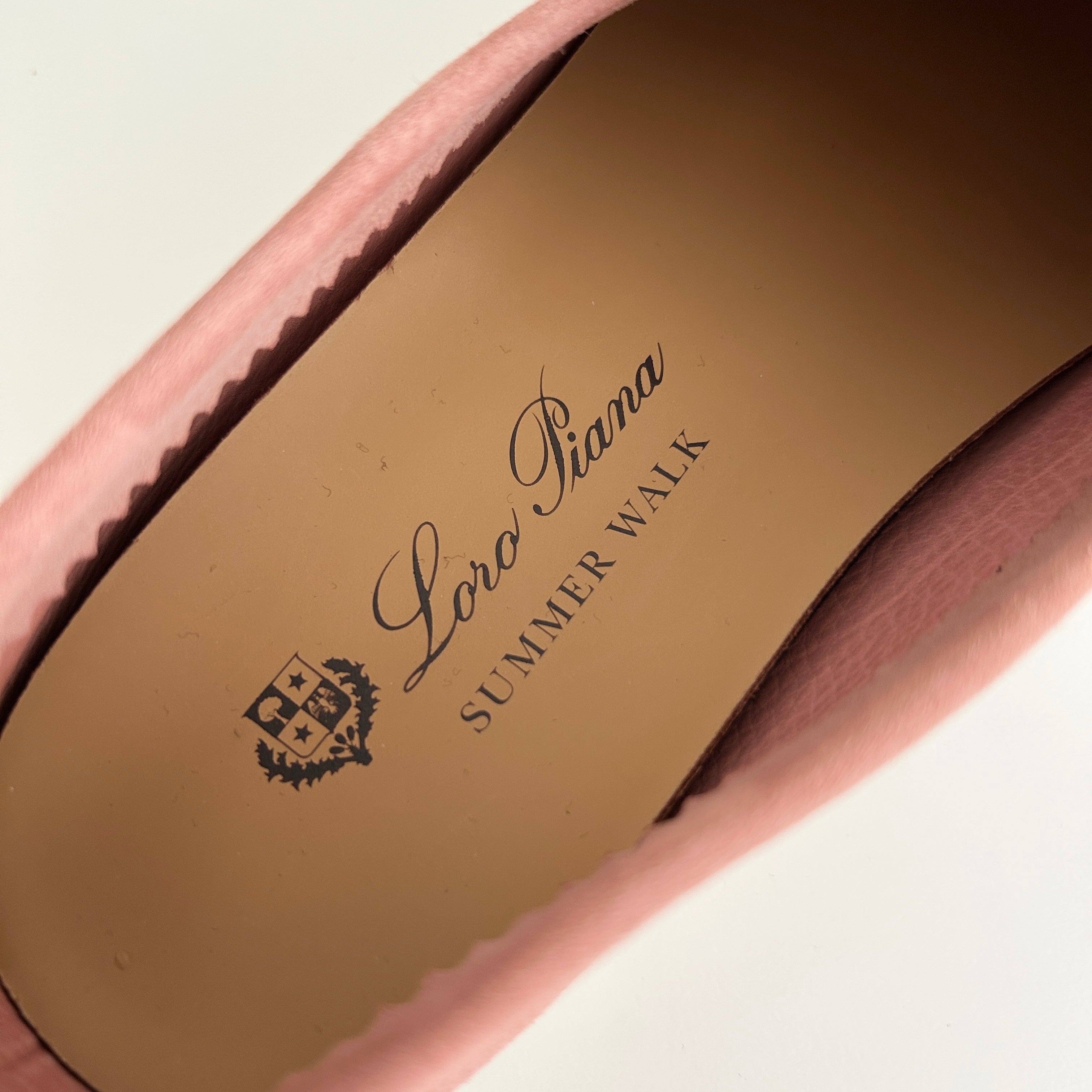 Pink Suede Summer Walk Loafers - Haute Classics