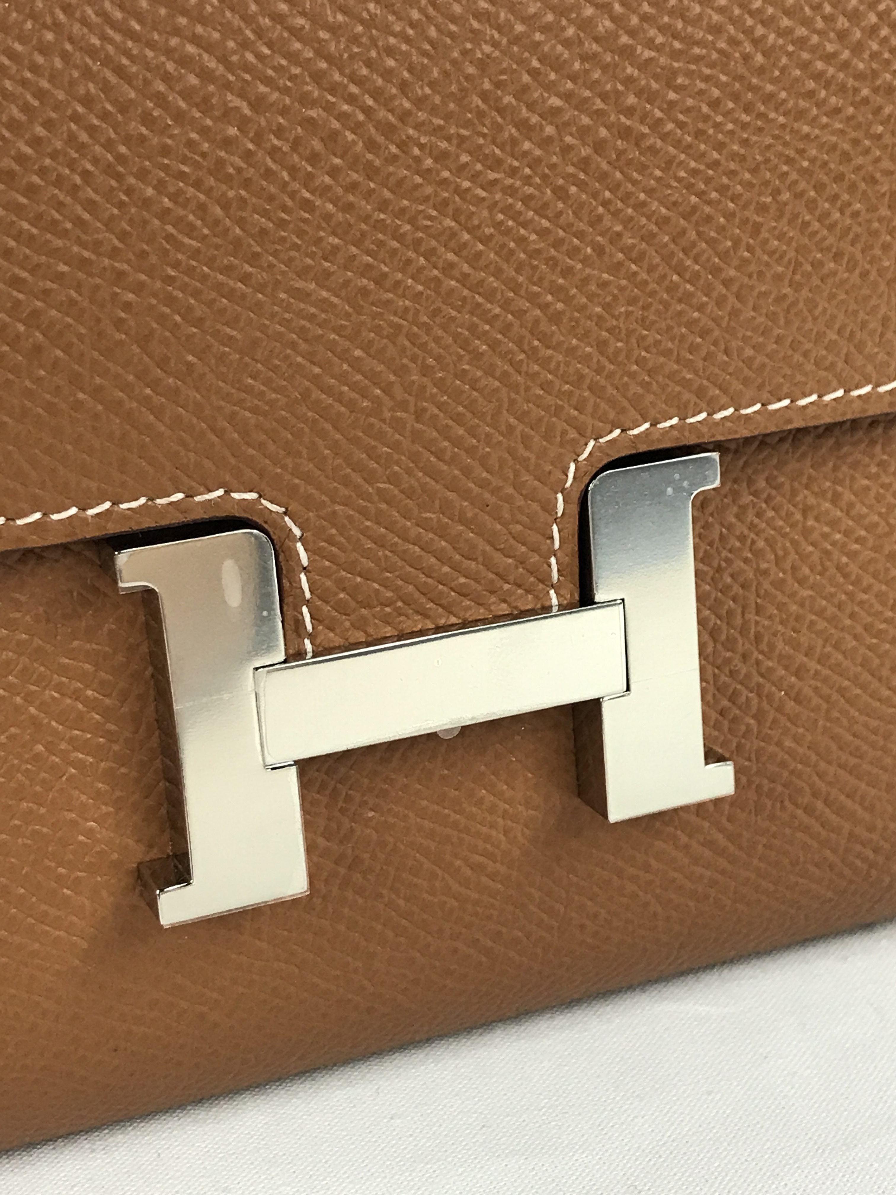 Gold Epsom Constance Long To Go Wallet W/PHW
