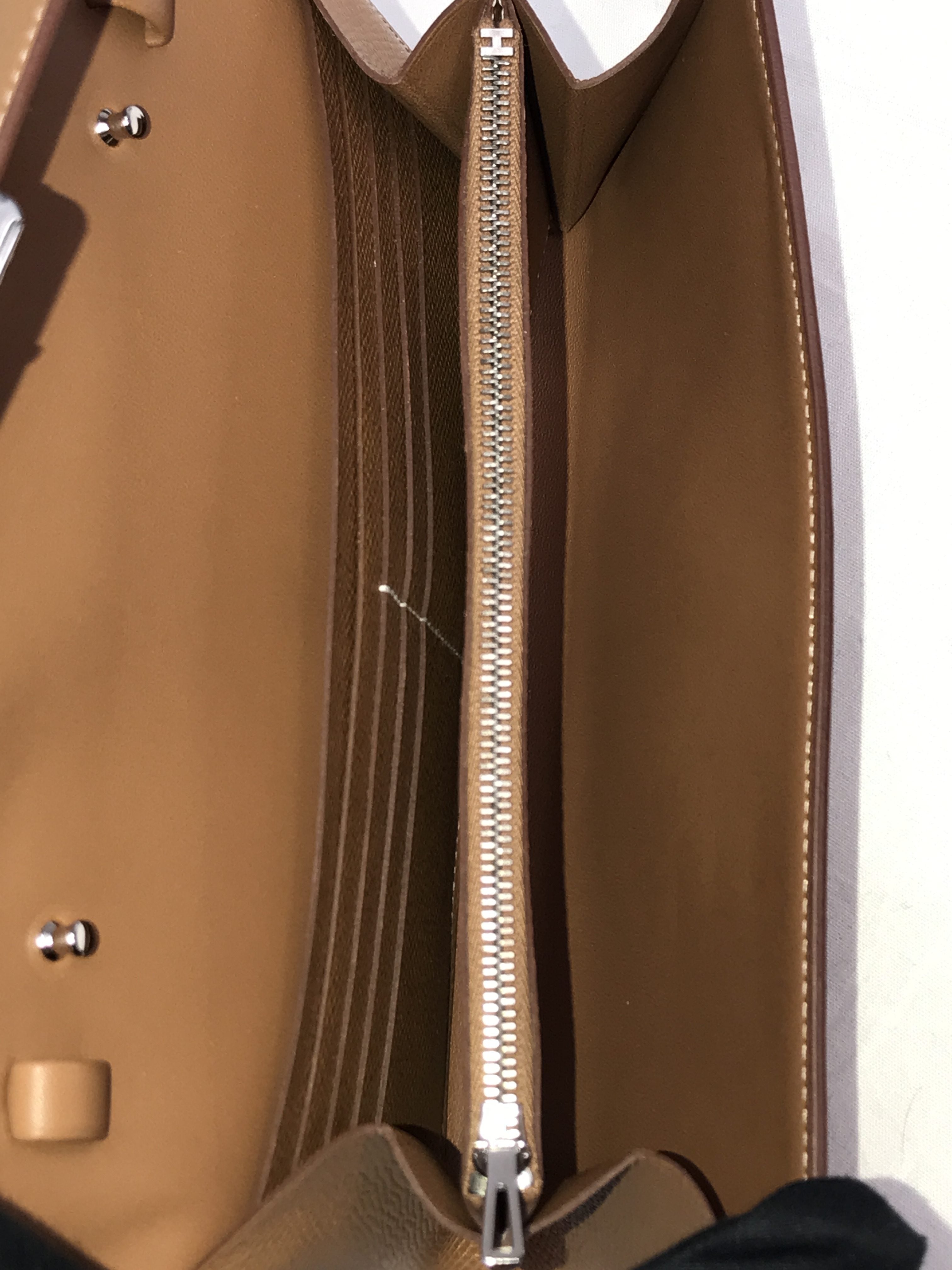 Gold Epsom Constance Long To Go Wallet W/PHW