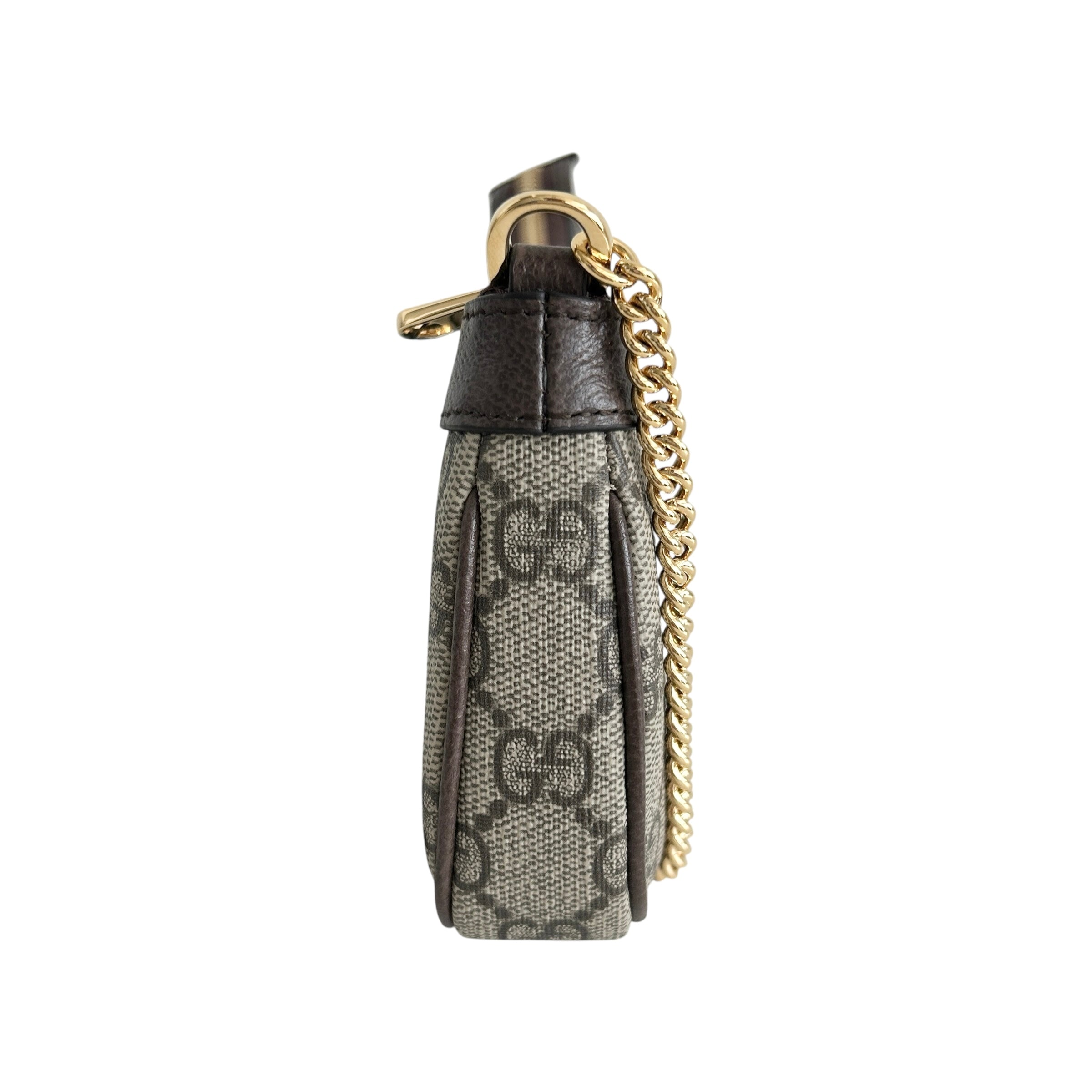 GG Canvas Ophidia Mini Bag w/GHW