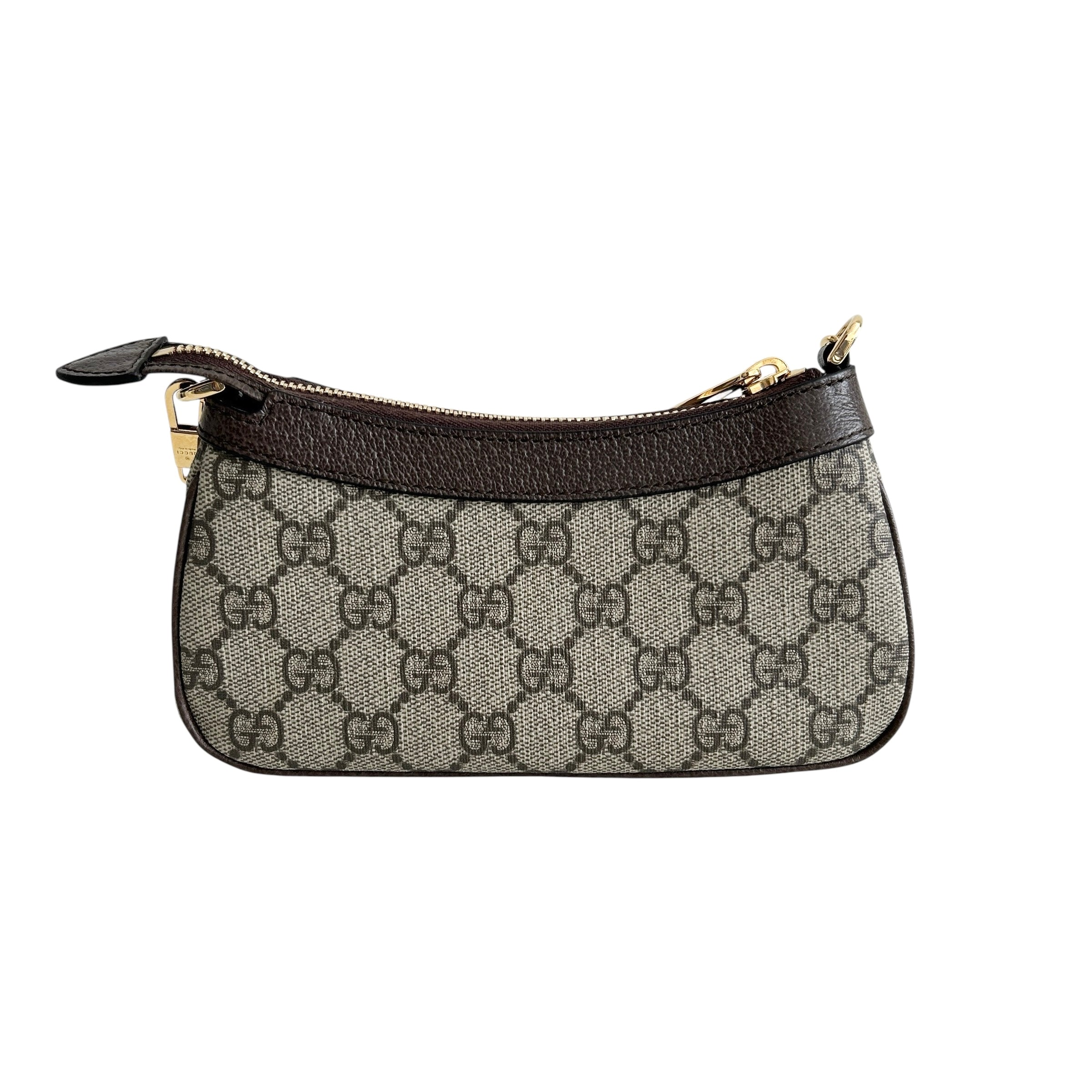 GG Canvas Ophidia Mini Bag w/GHW