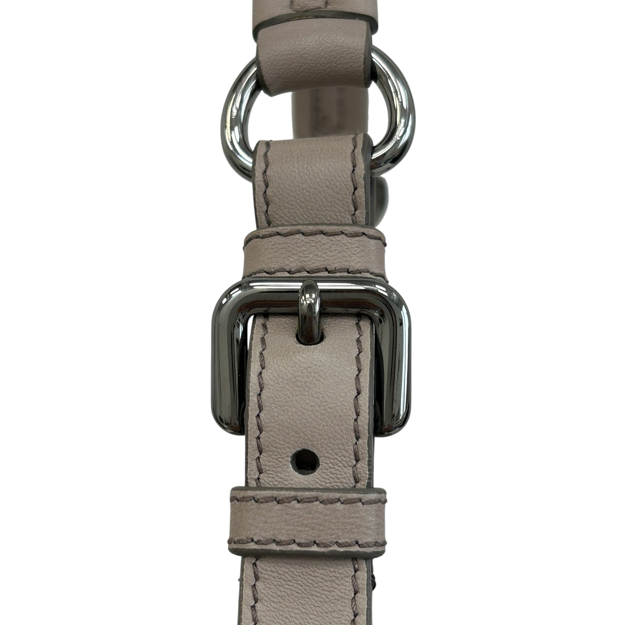 Gaufre Off White Shoulder Bag