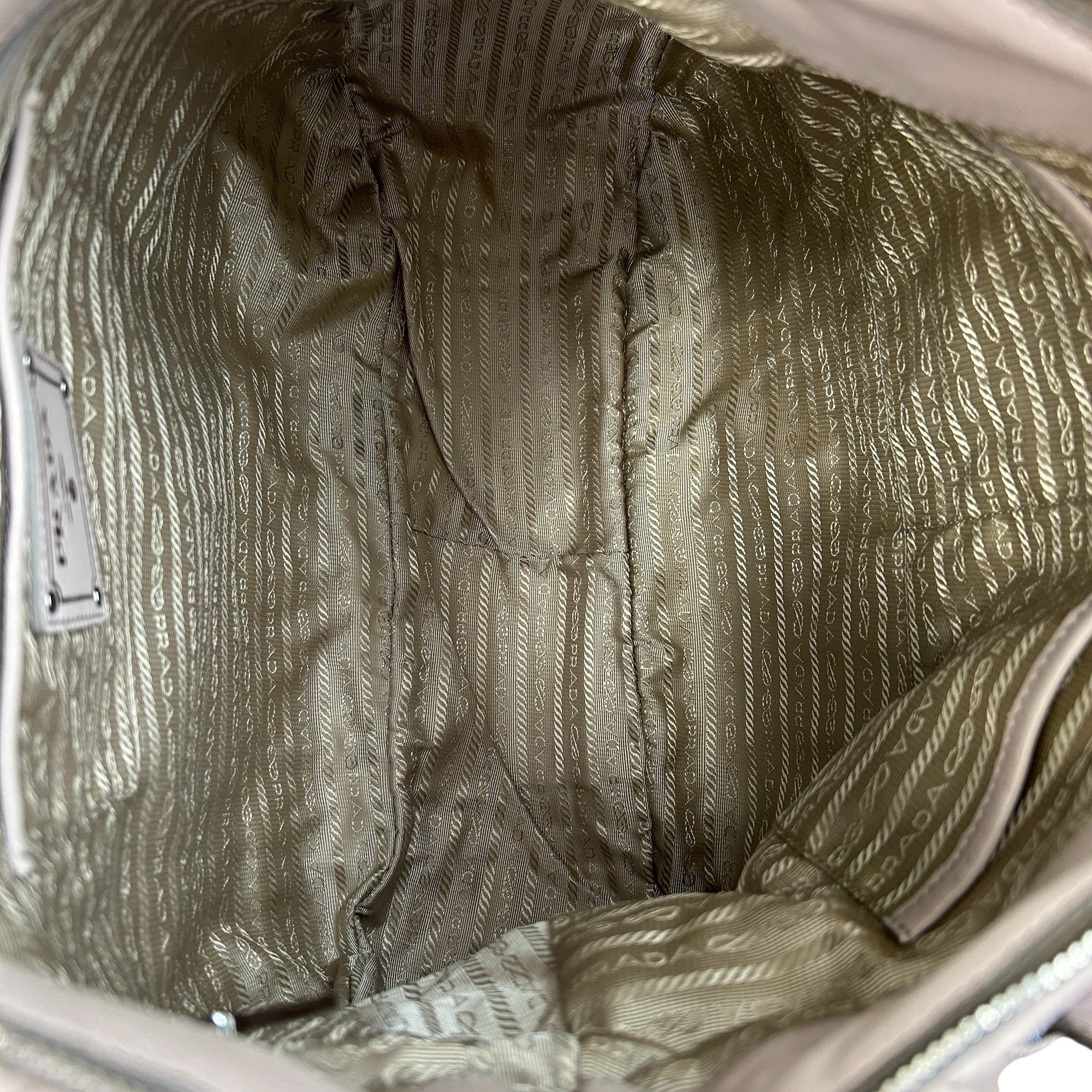 Gaufre Off White Shoulder Bag