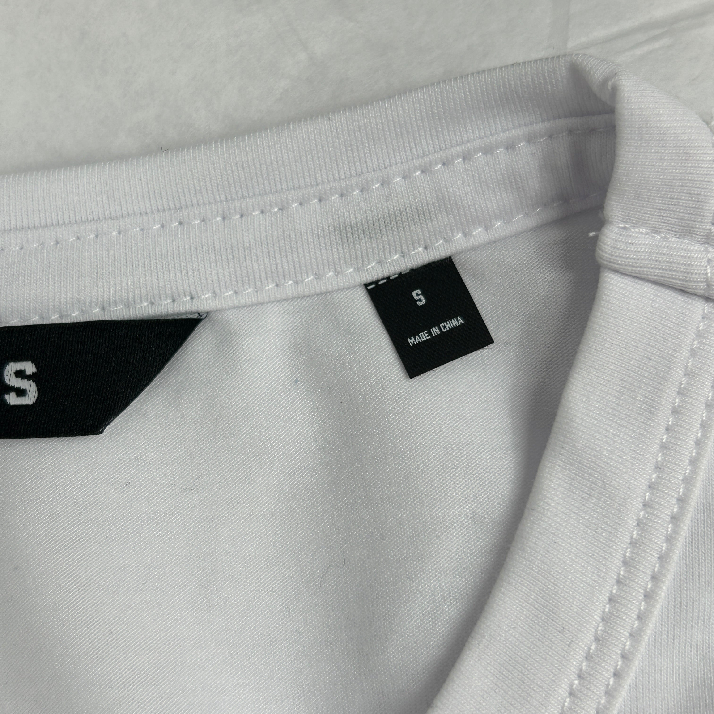 CUTS White Crop Short Sleeve Top