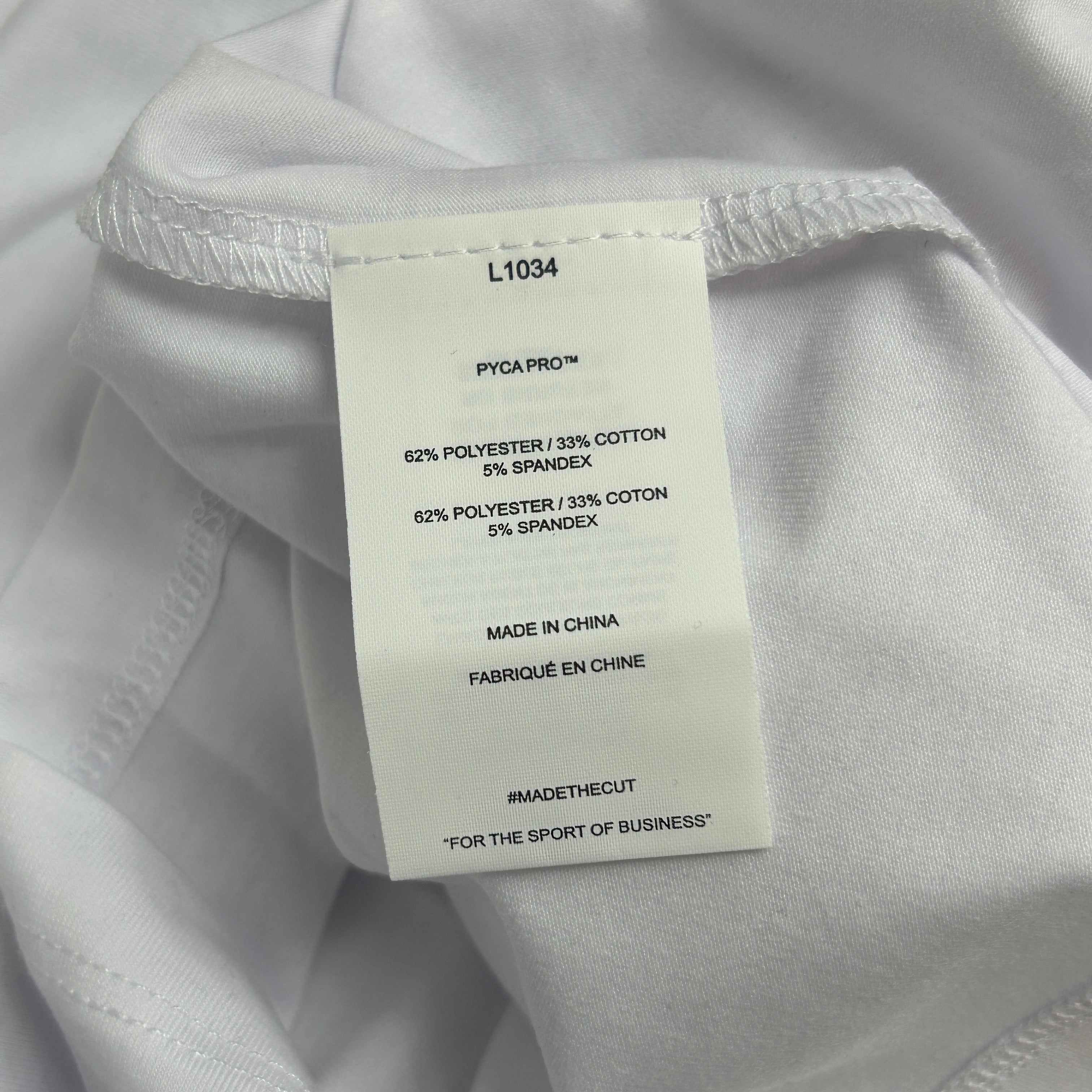 CUTS White Crop Short Sleeve Top