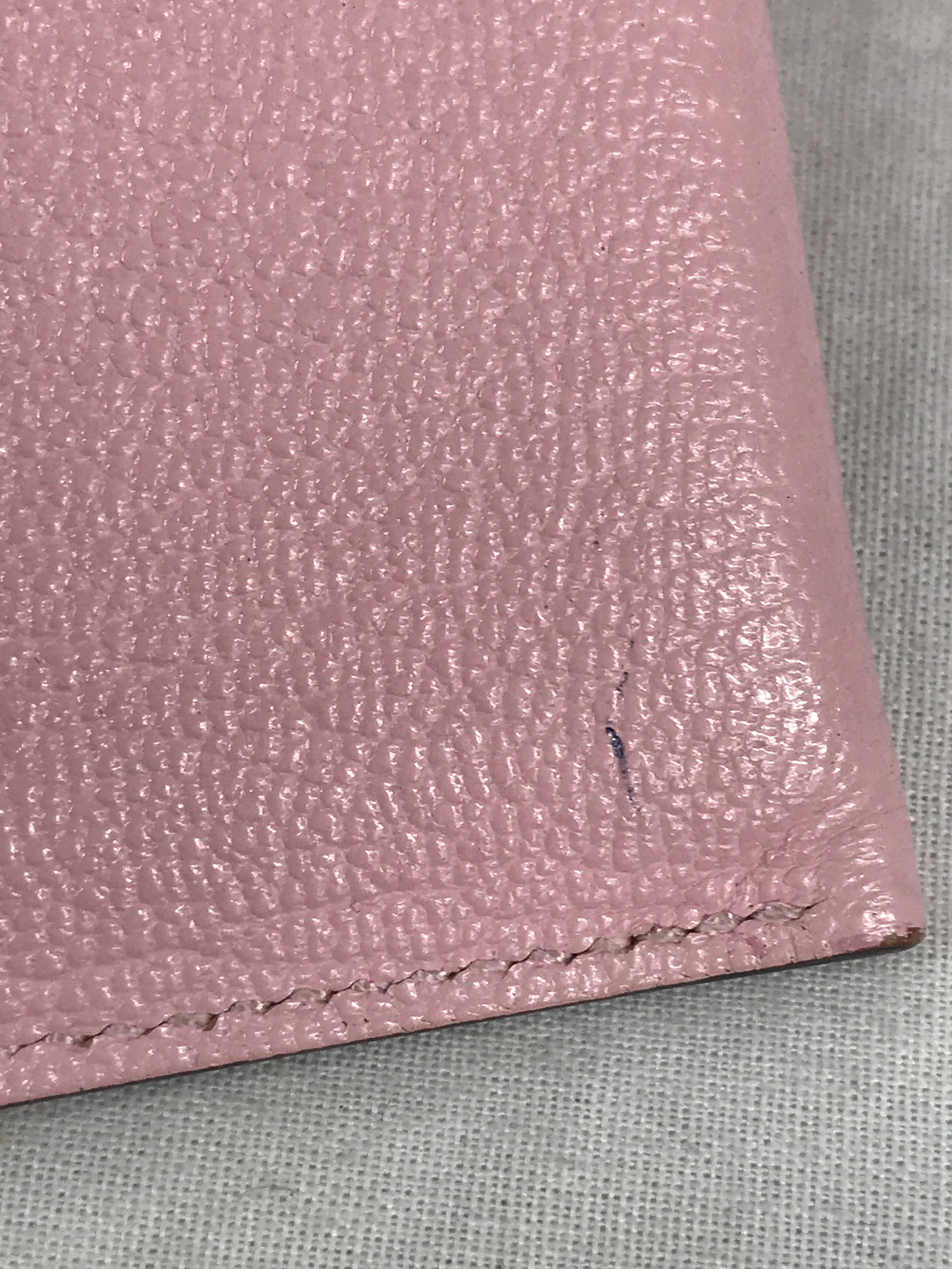 Sakura Pink Epsom Passport Holder
