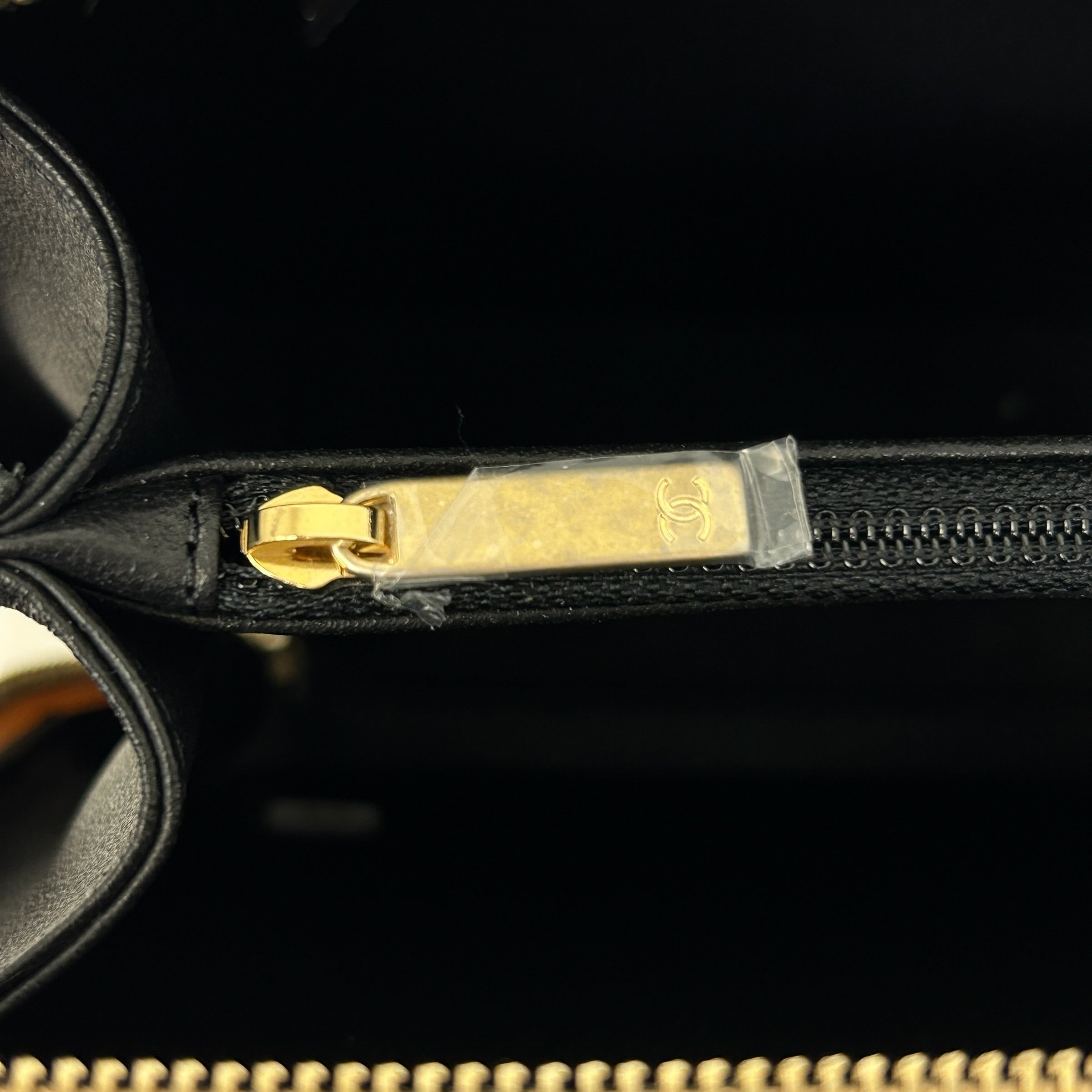 Beige Medium Filigree Vanity Case - Haute Classics