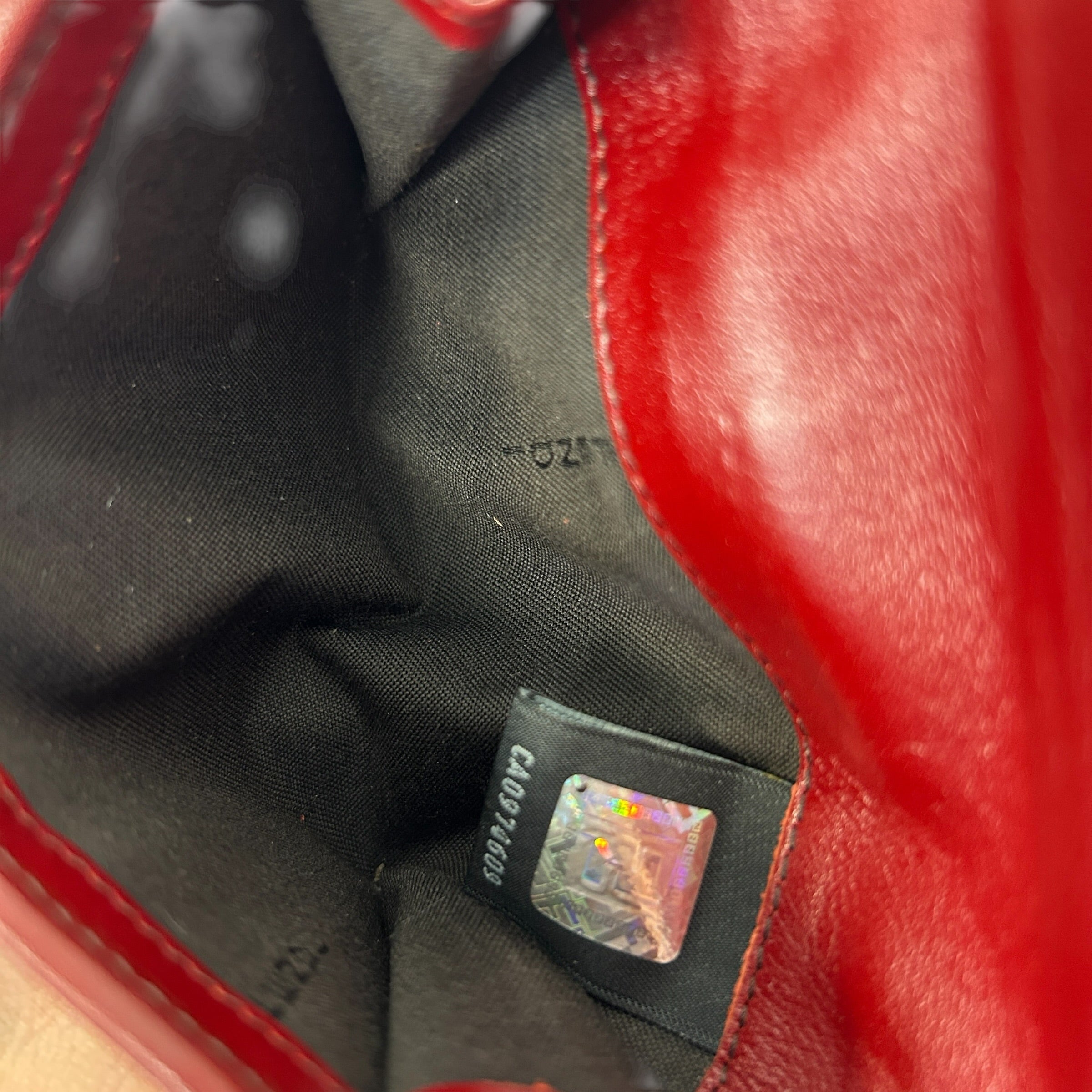 Red Woven Leather Wallet - Haute Classics