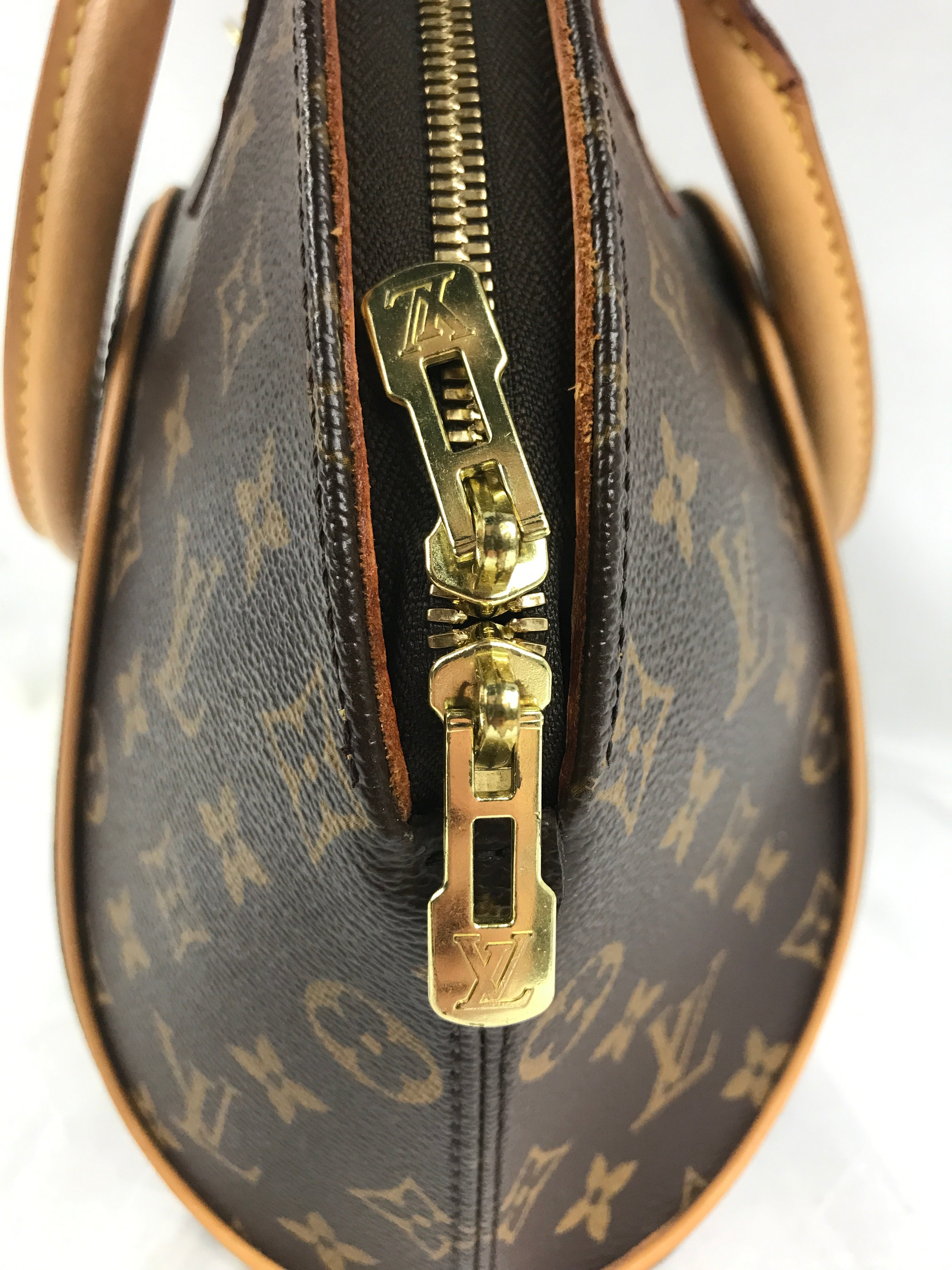 Monogram Canvas Ellipse PM Bag W/GHW