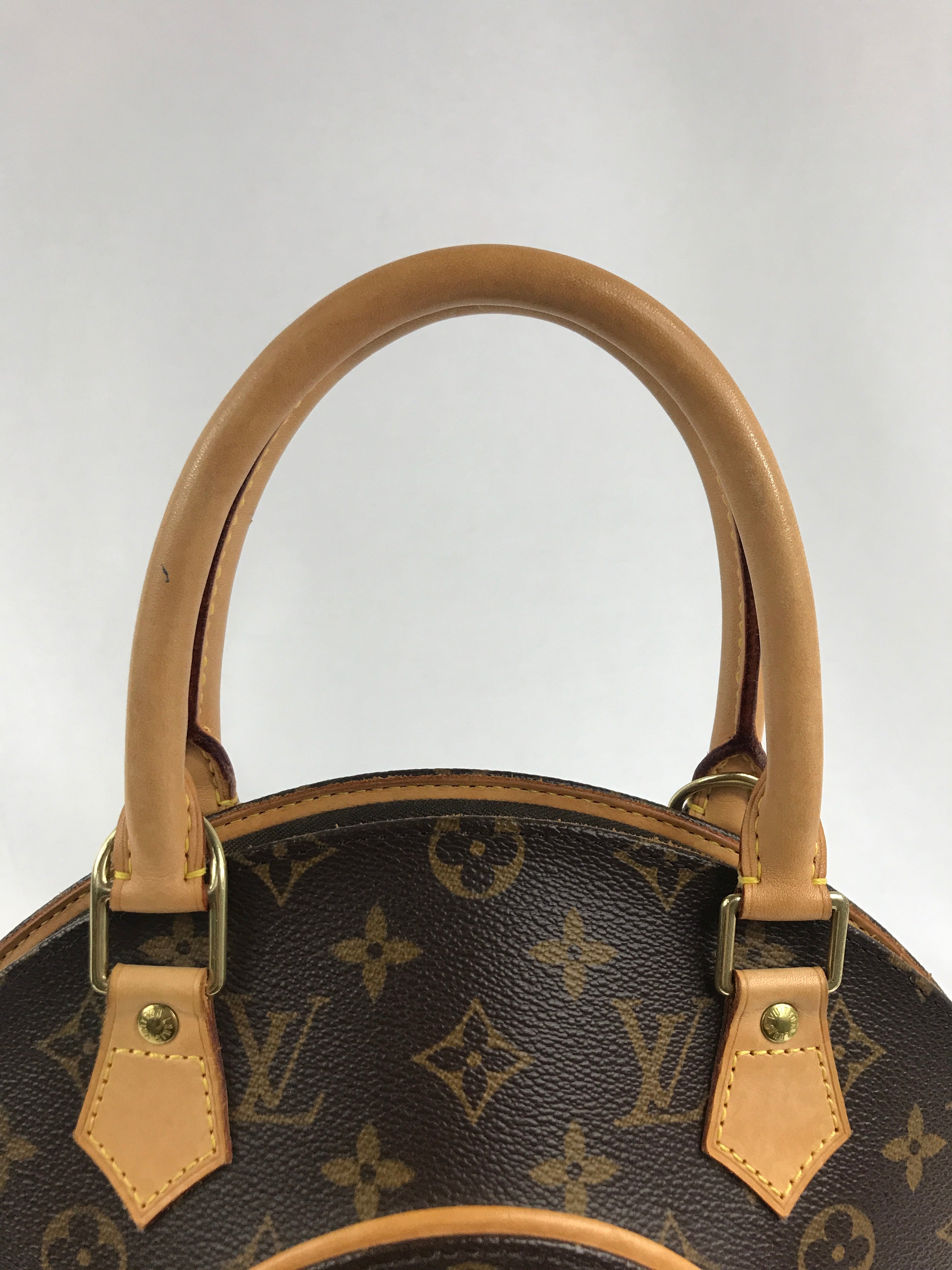 Monogram Canvas Ellipse PM Bag W/GHW
