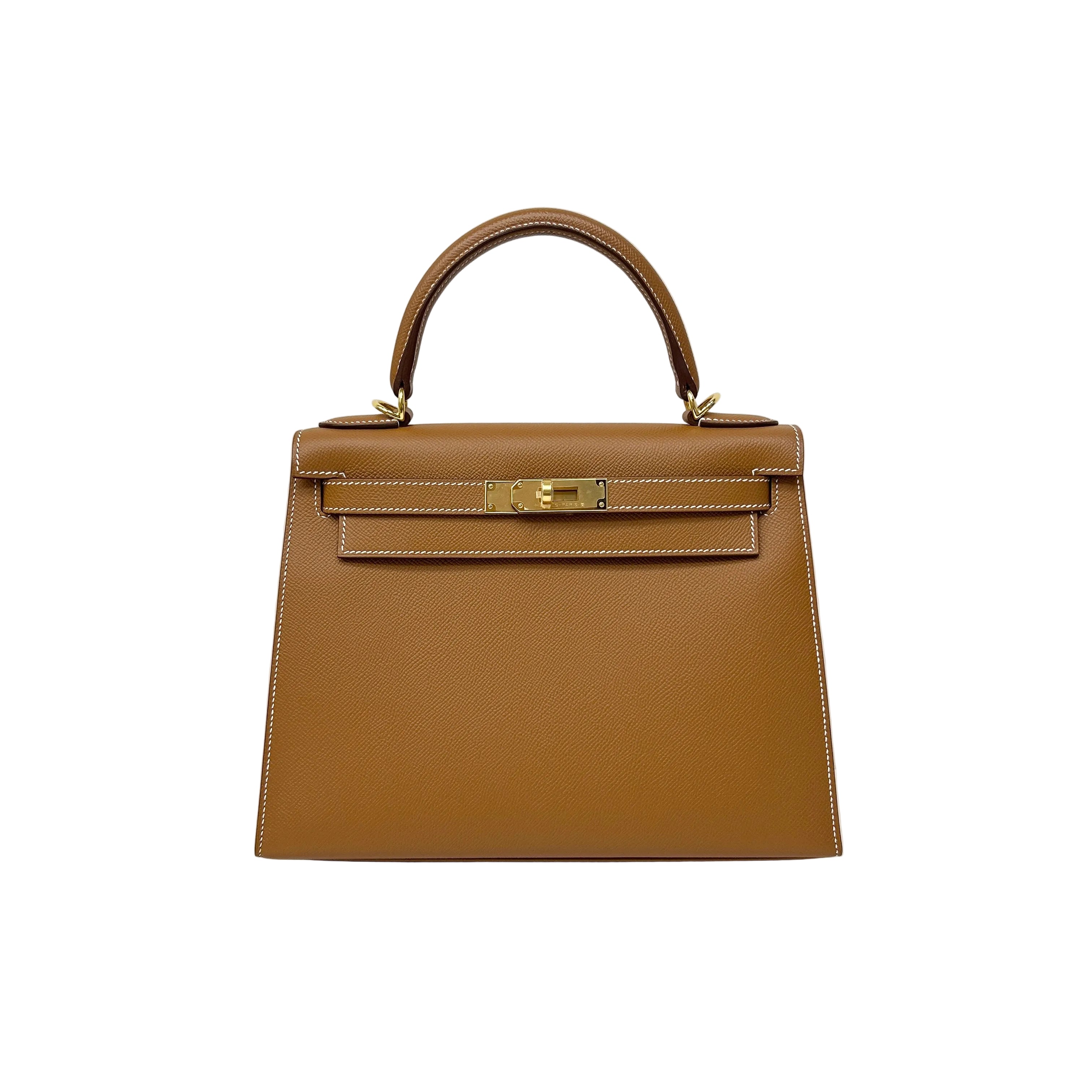 Gold Epsom Kelly Sellier 28