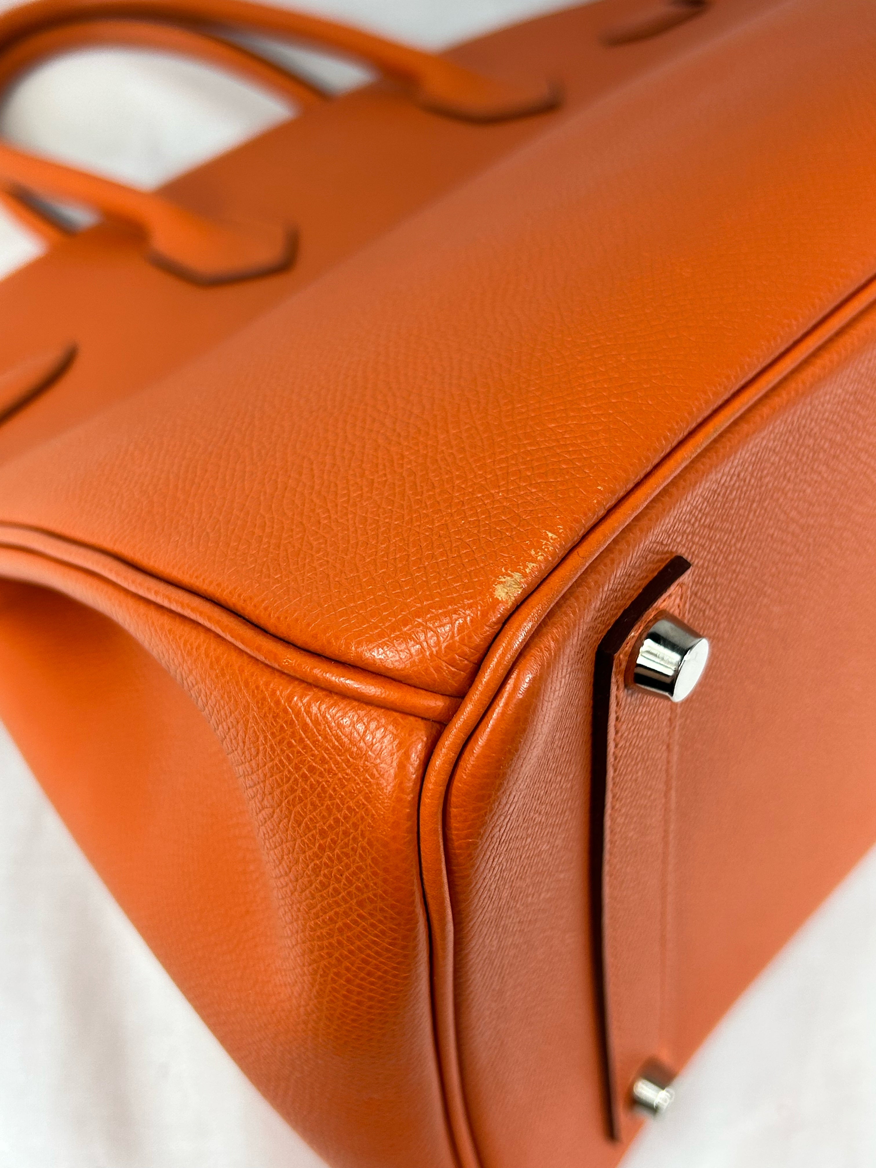 Orange Epsom Birkin 35 w/PHW