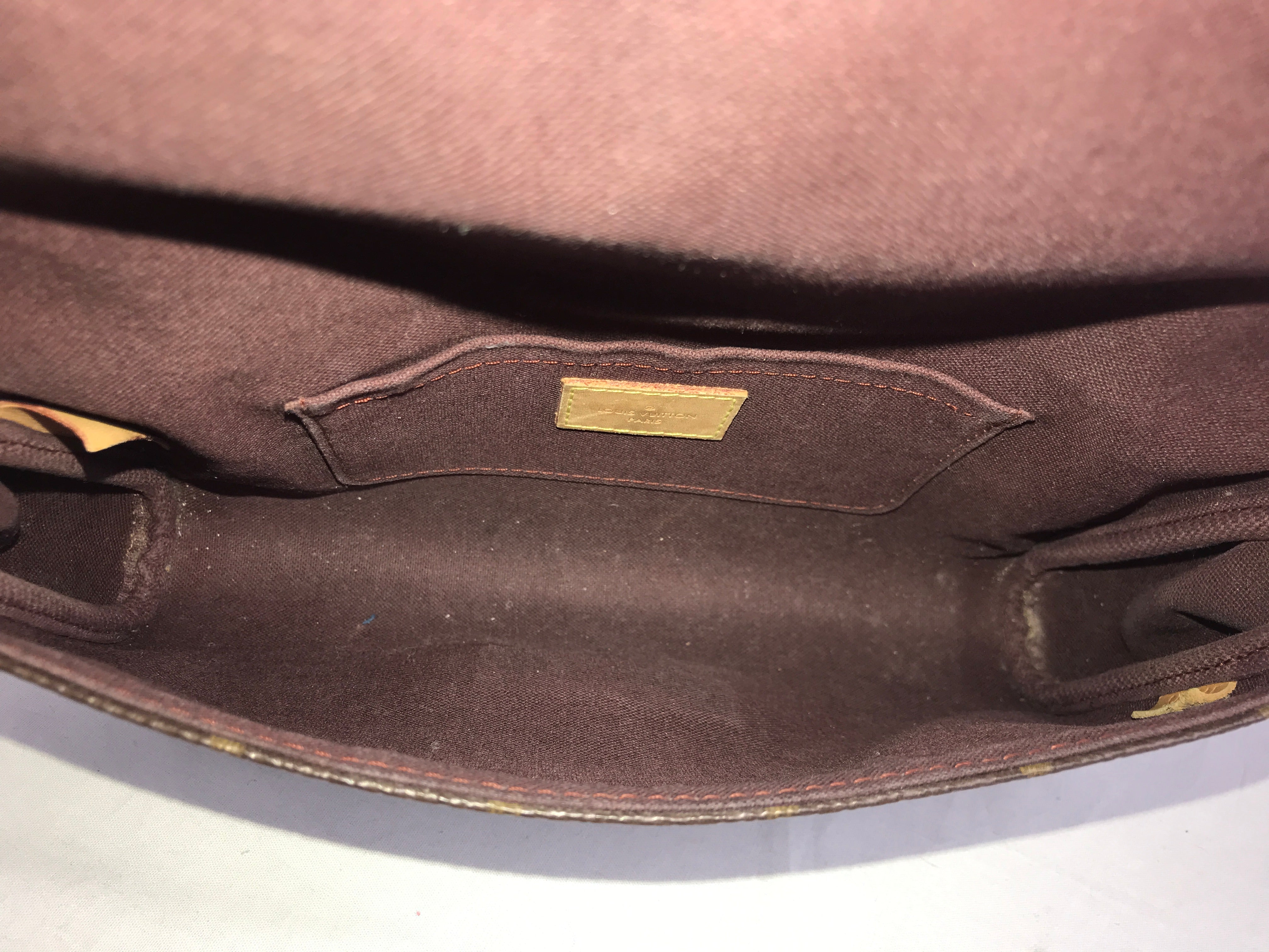 Monogram Coated Canvas Favorite PM W/GHW