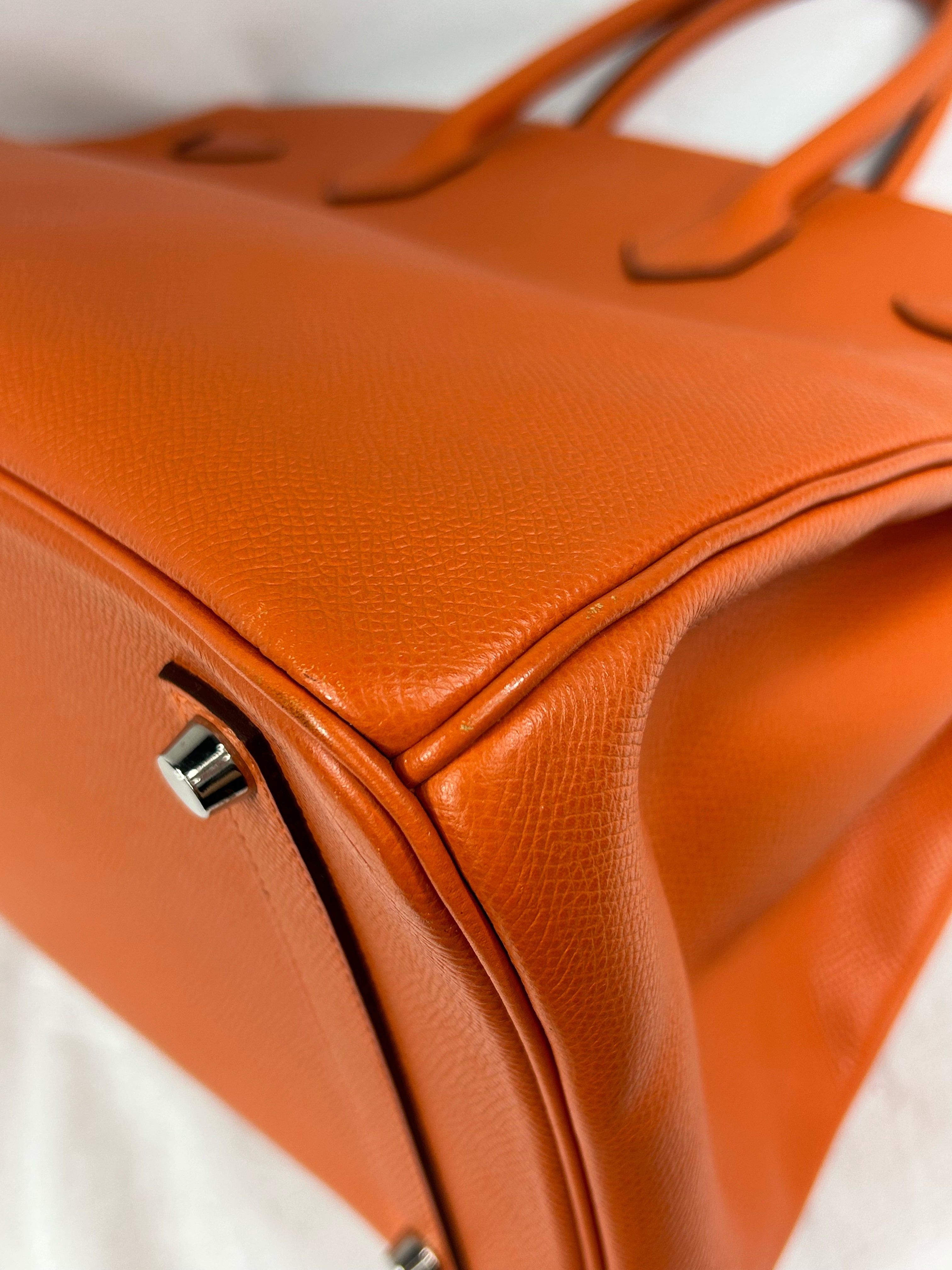 Orange Epsom Birkin 35 w/PHW