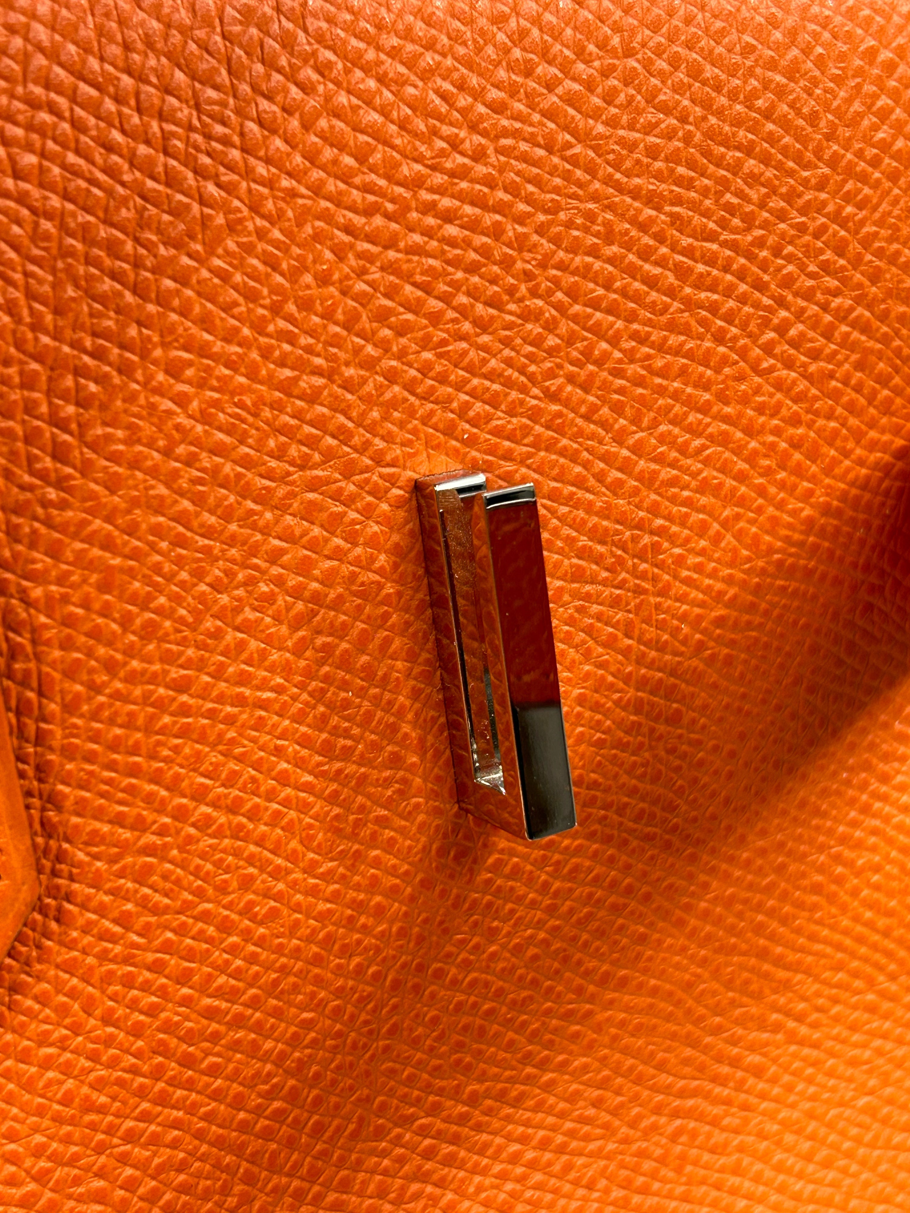 Orange Epsom Birkin 35 w/PHW