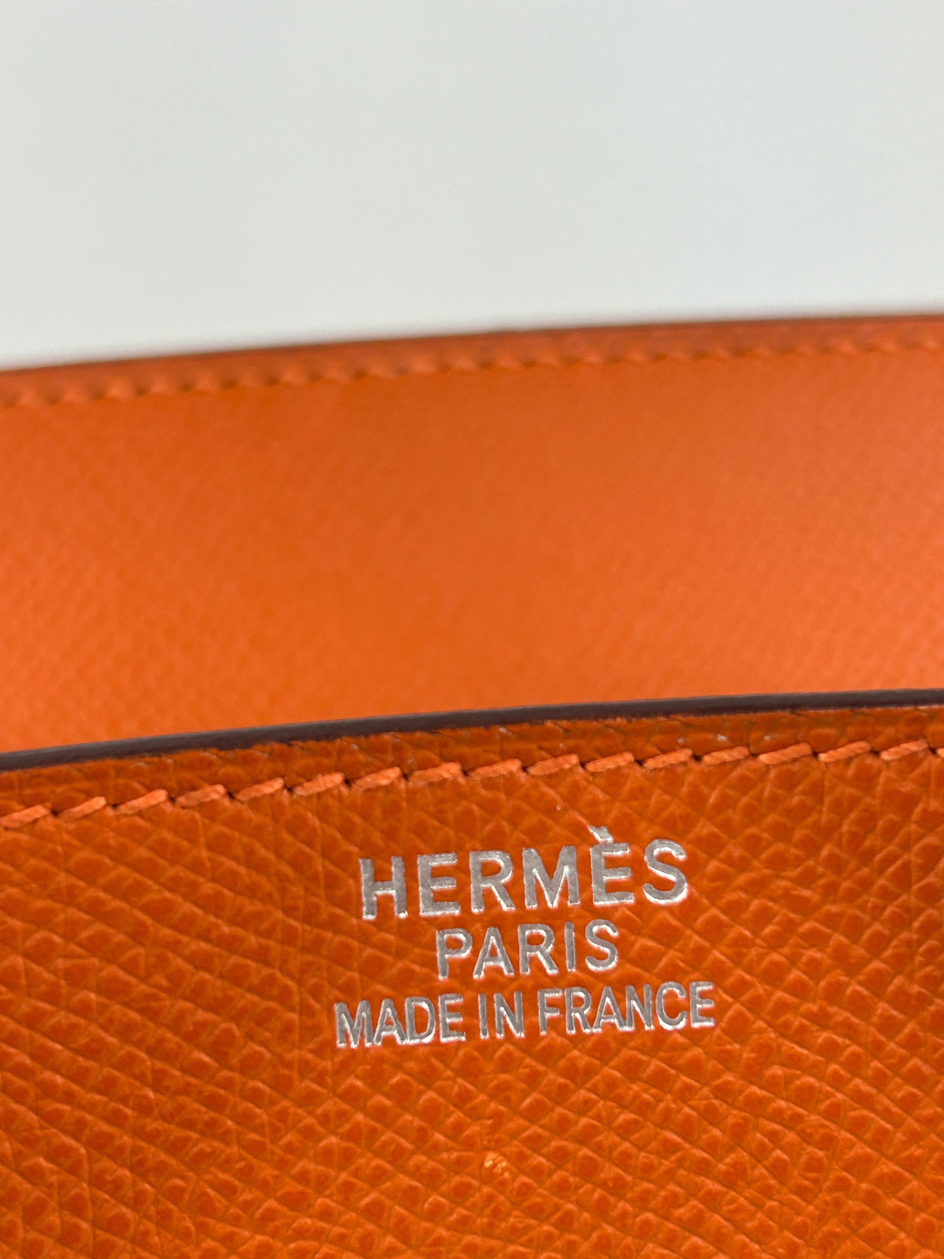 Orange Epsom Birkin 35 w/PHW