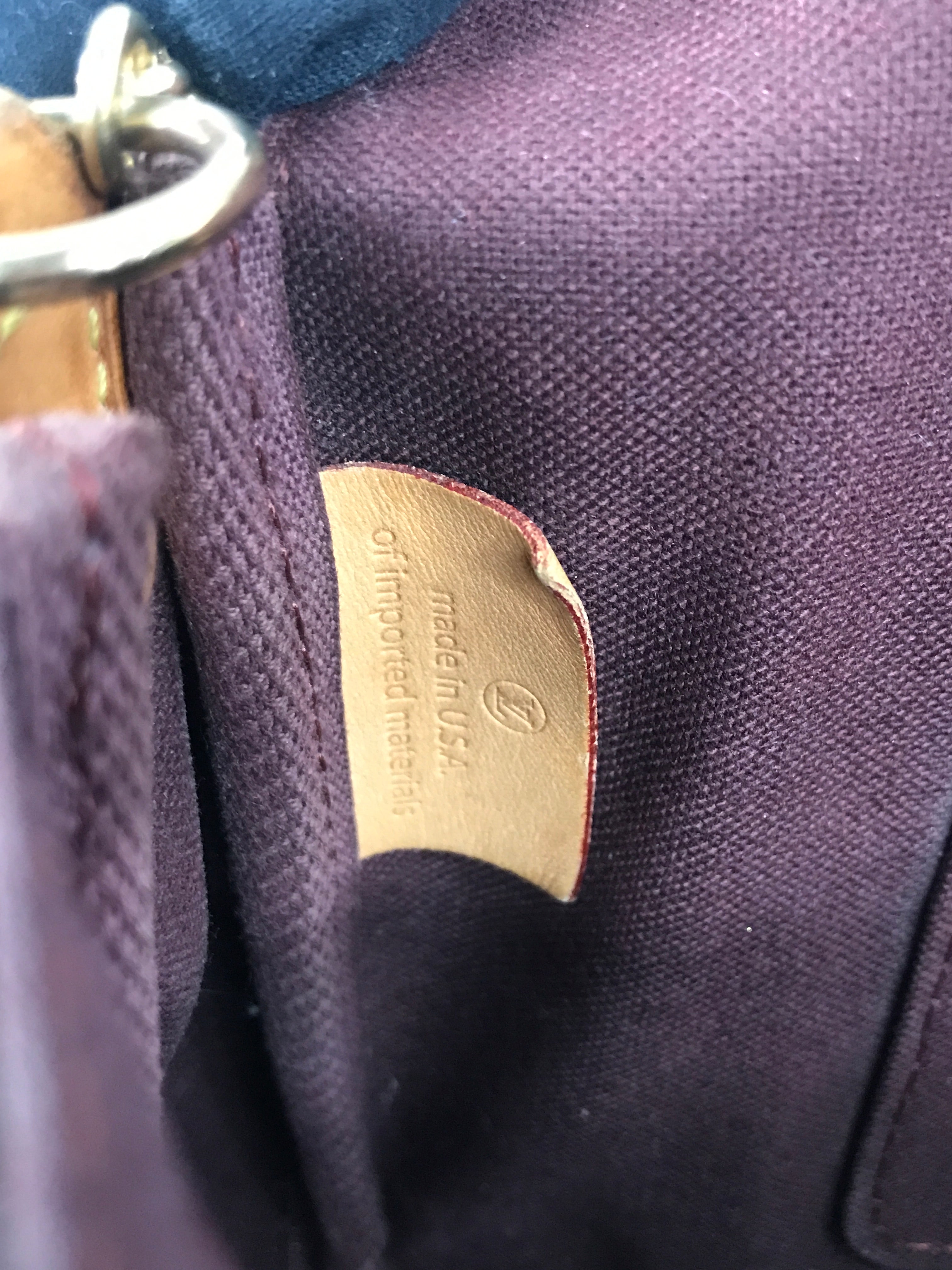 Monogram Coated Canvas Favorite PM W/GHW