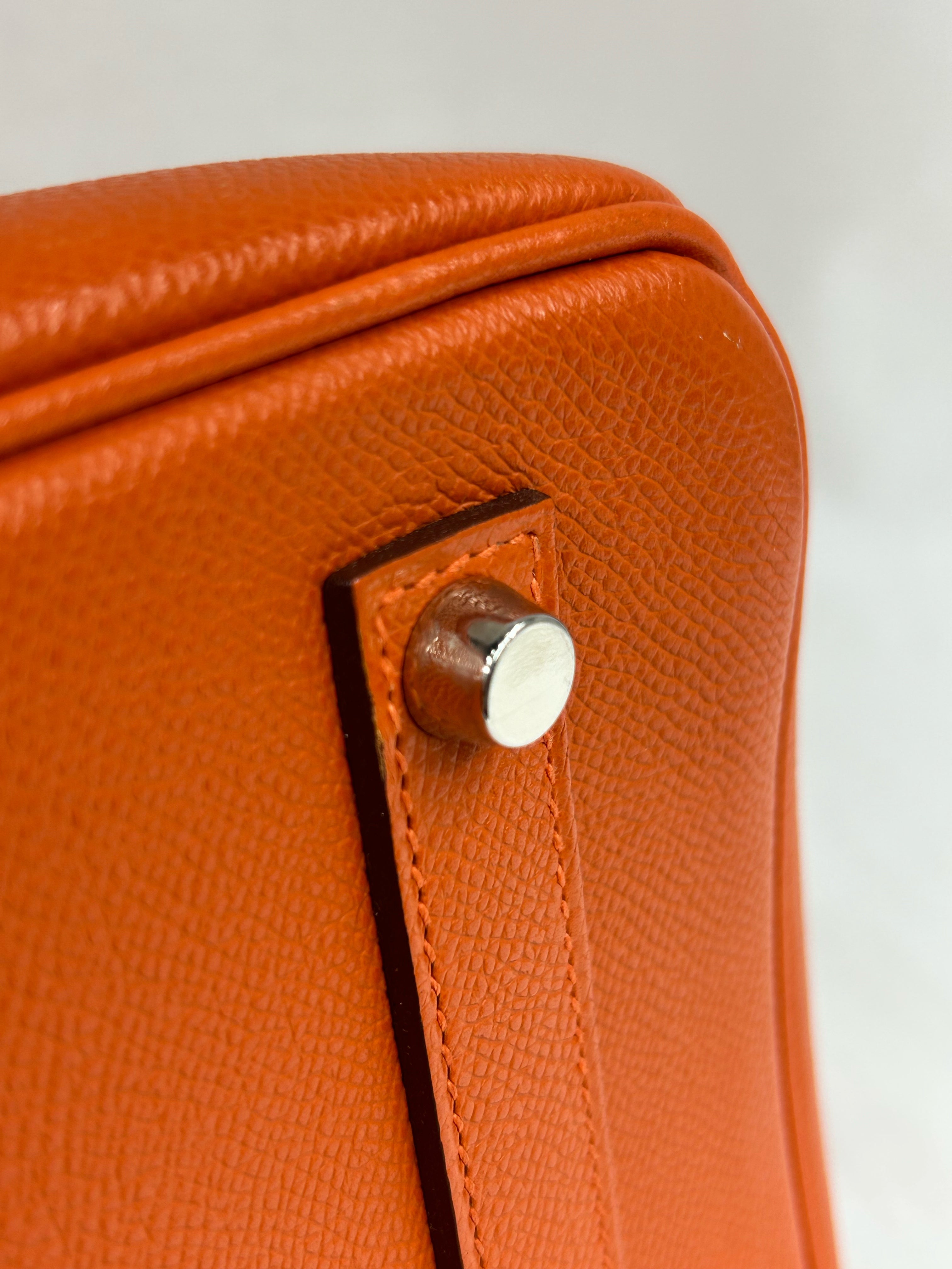 Orange Epsom Birkin 35 w/PHW