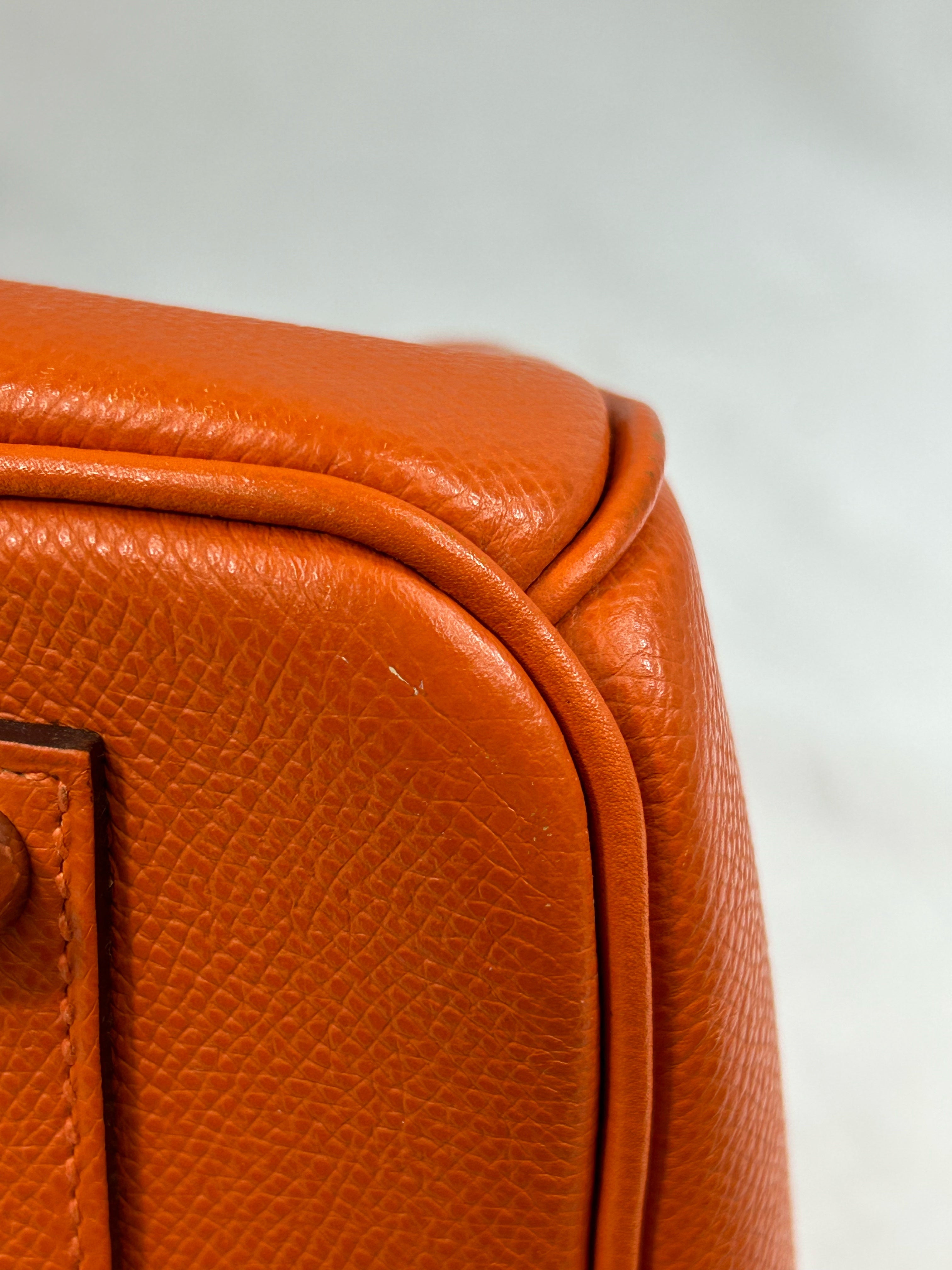 Orange Epsom Birkin 35 w/PHW