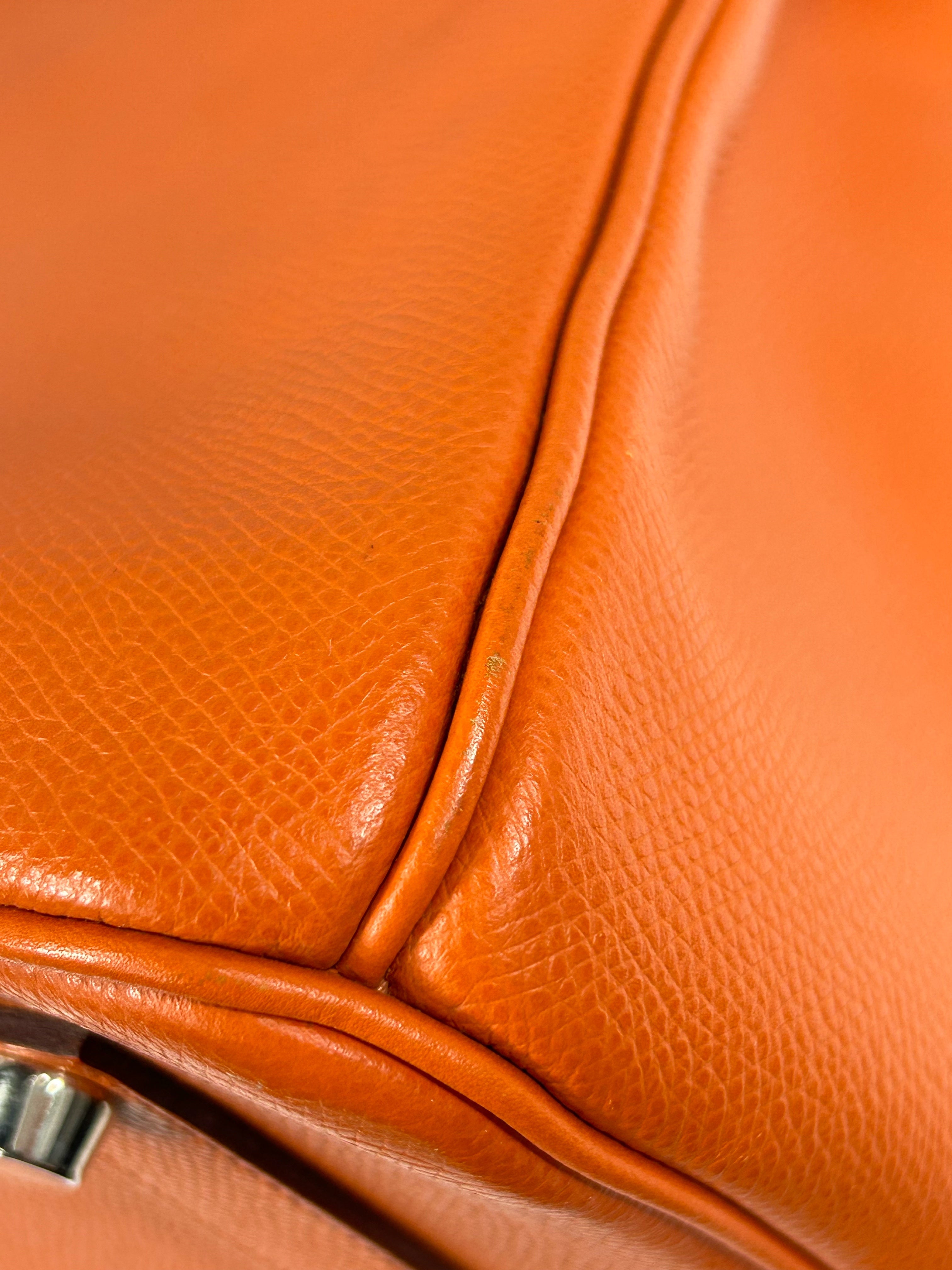 Orange Epsom Birkin 35 w/PHW