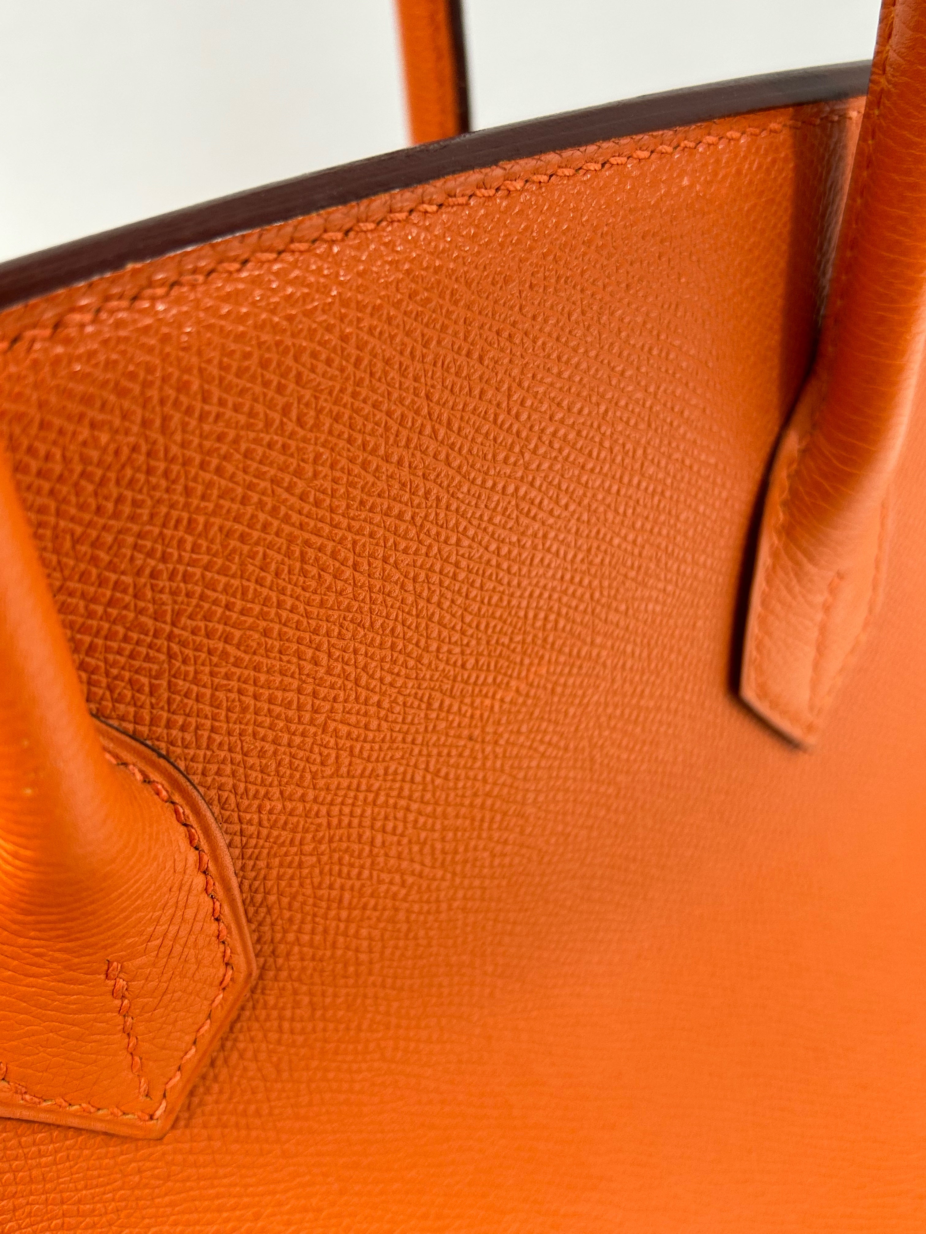Orange Epsom Birkin 35 w/PHW