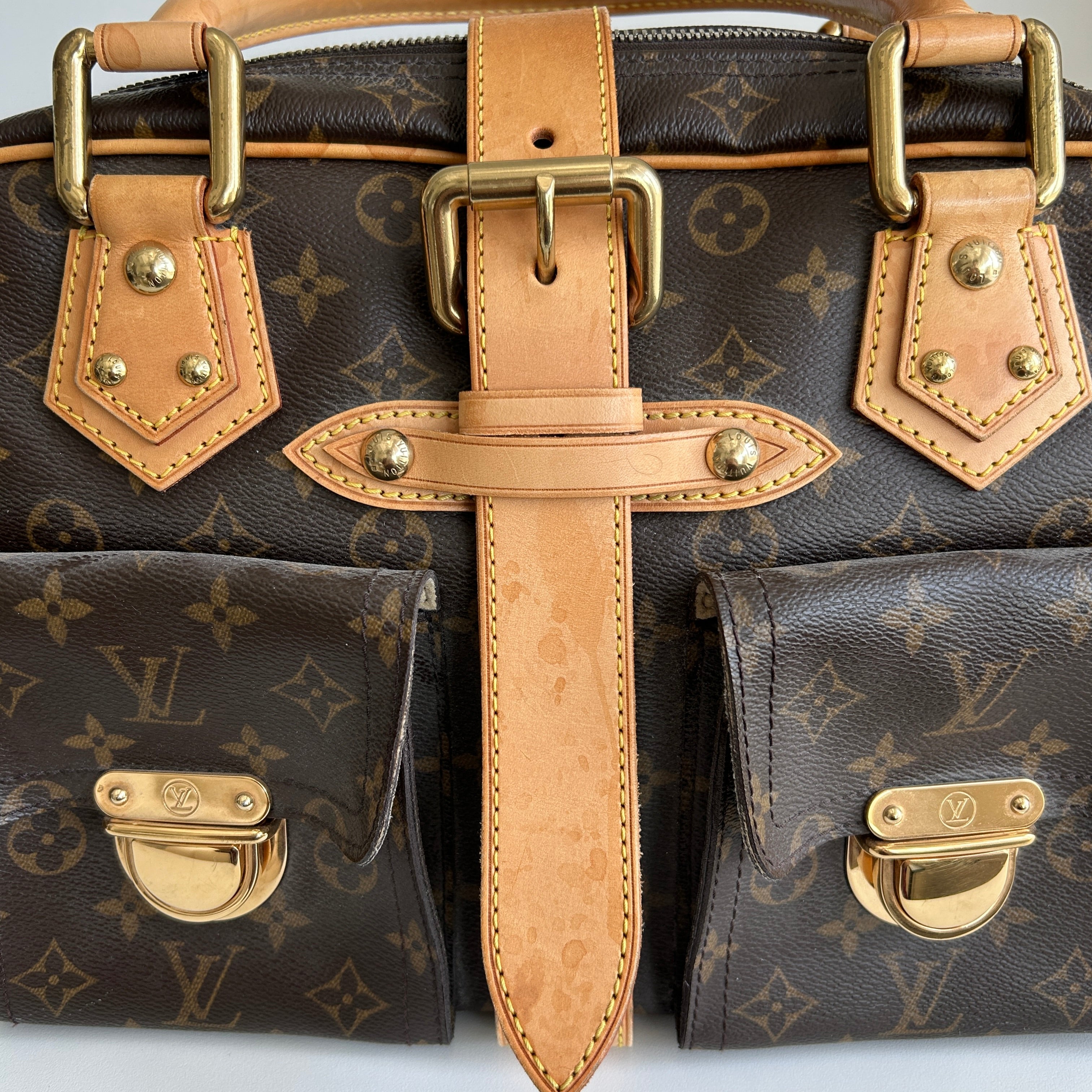 Monogram Canvas Manhattan GM Bag