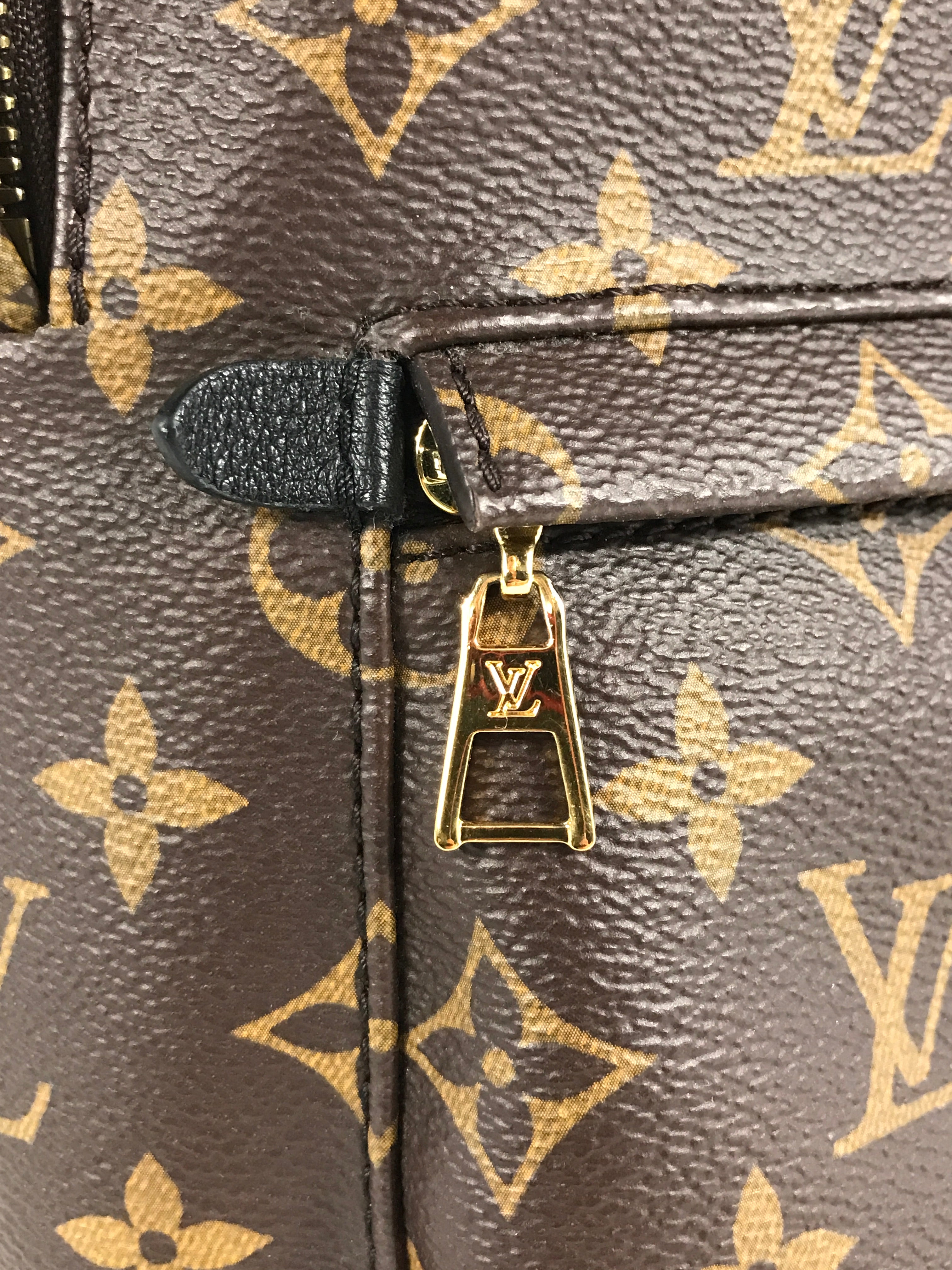 Monogram Coated Canvas Palm Springs PM Backpack w/GHW