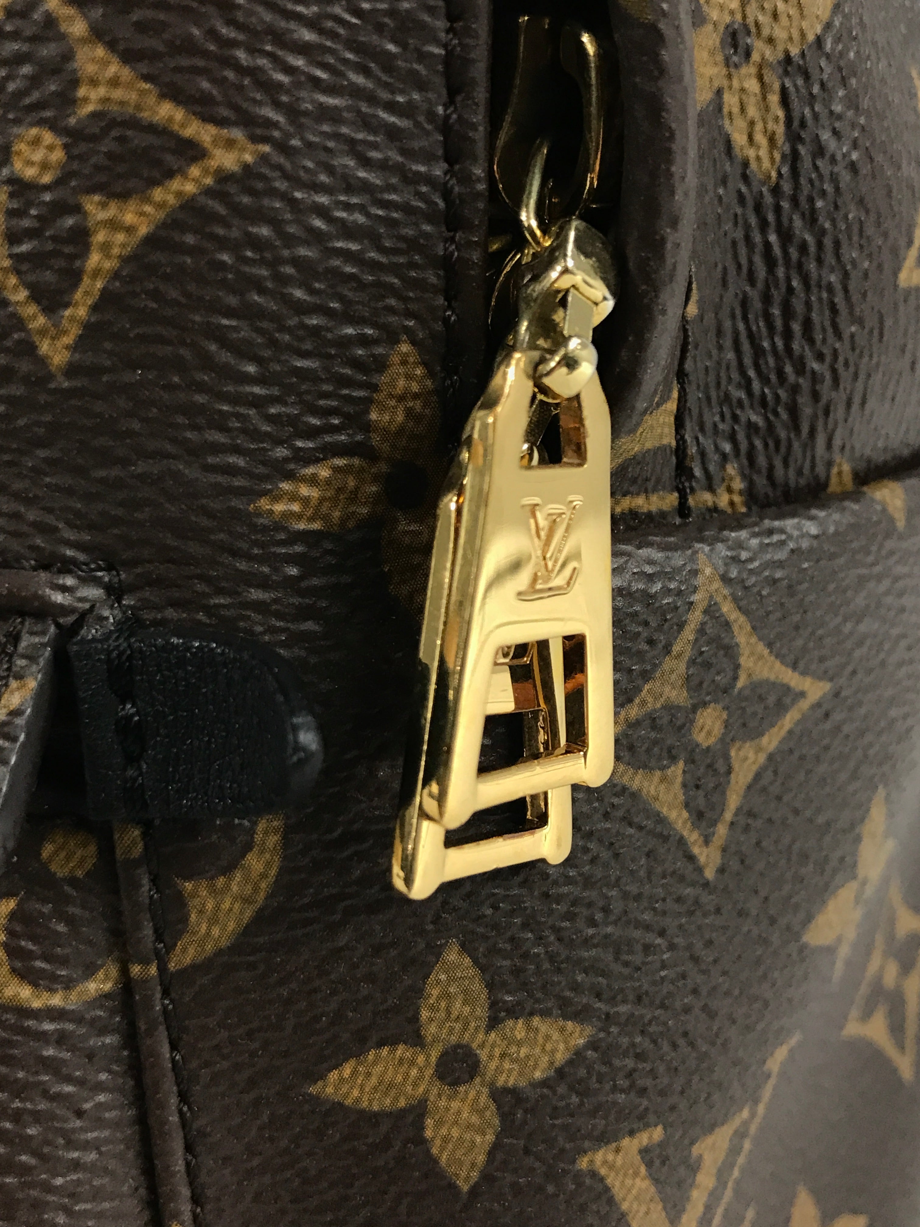Monogram Coated Canvas Palm Springs PM Backpack w/GHW