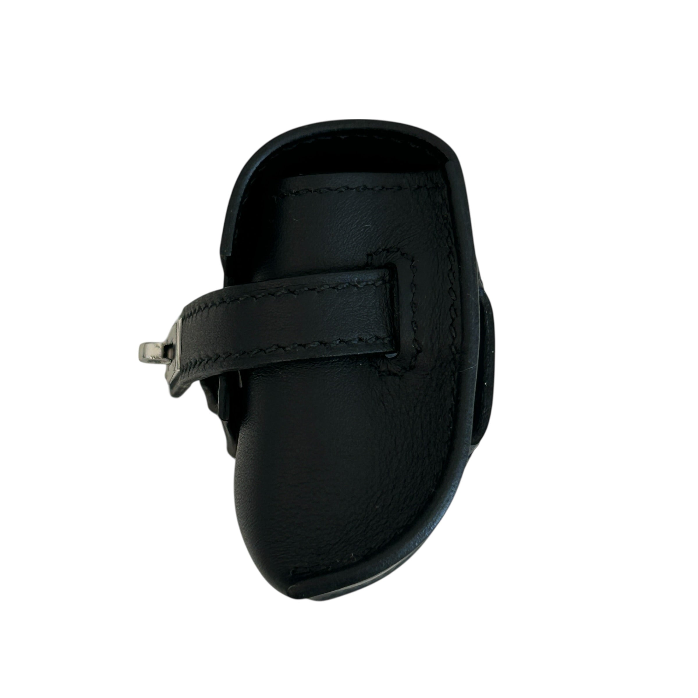 Noir Swift Leather Kelly Moove w/Pouch & PHW