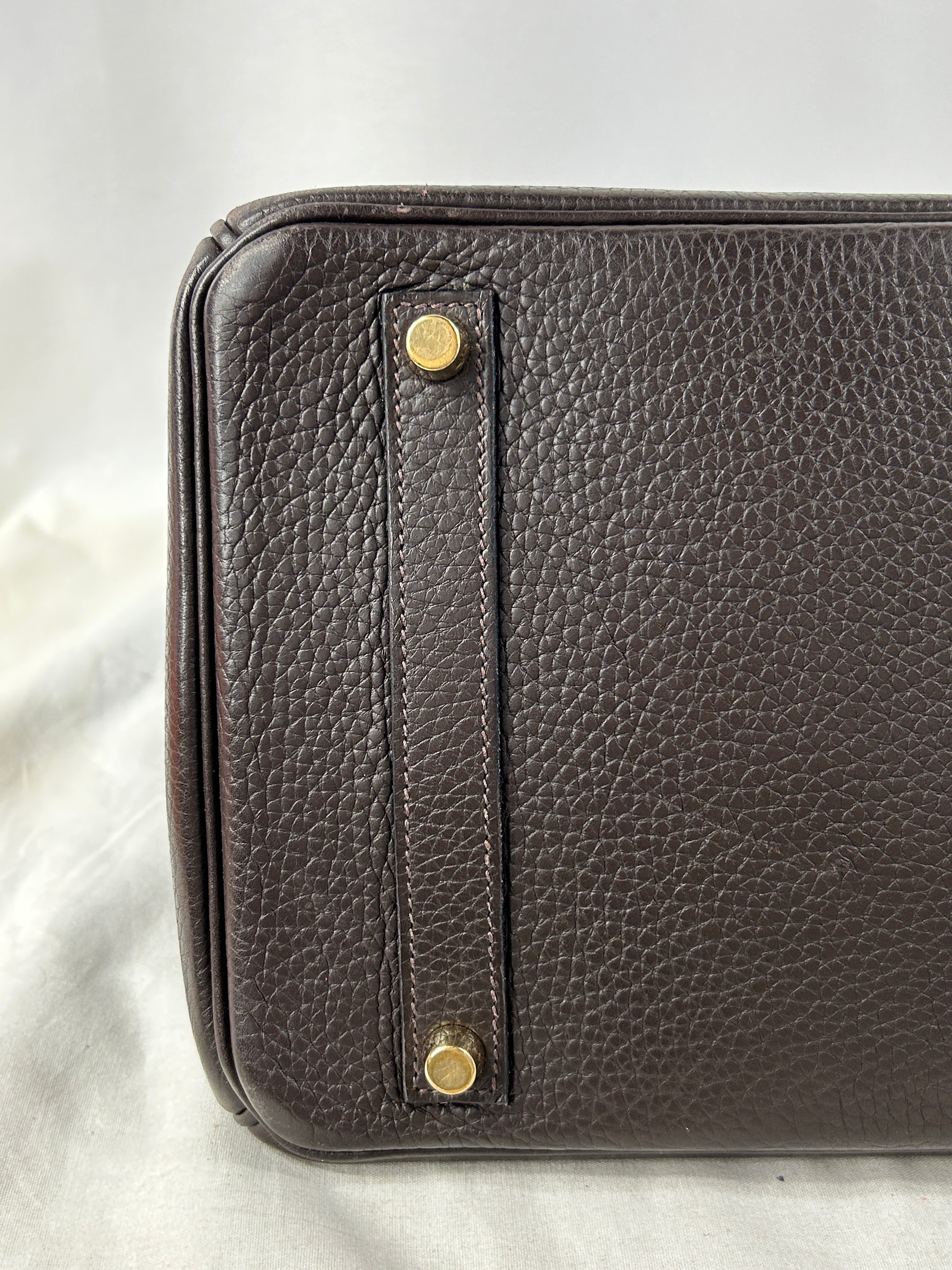 Chocolate Brown Togo Birkin 35 w/GHW