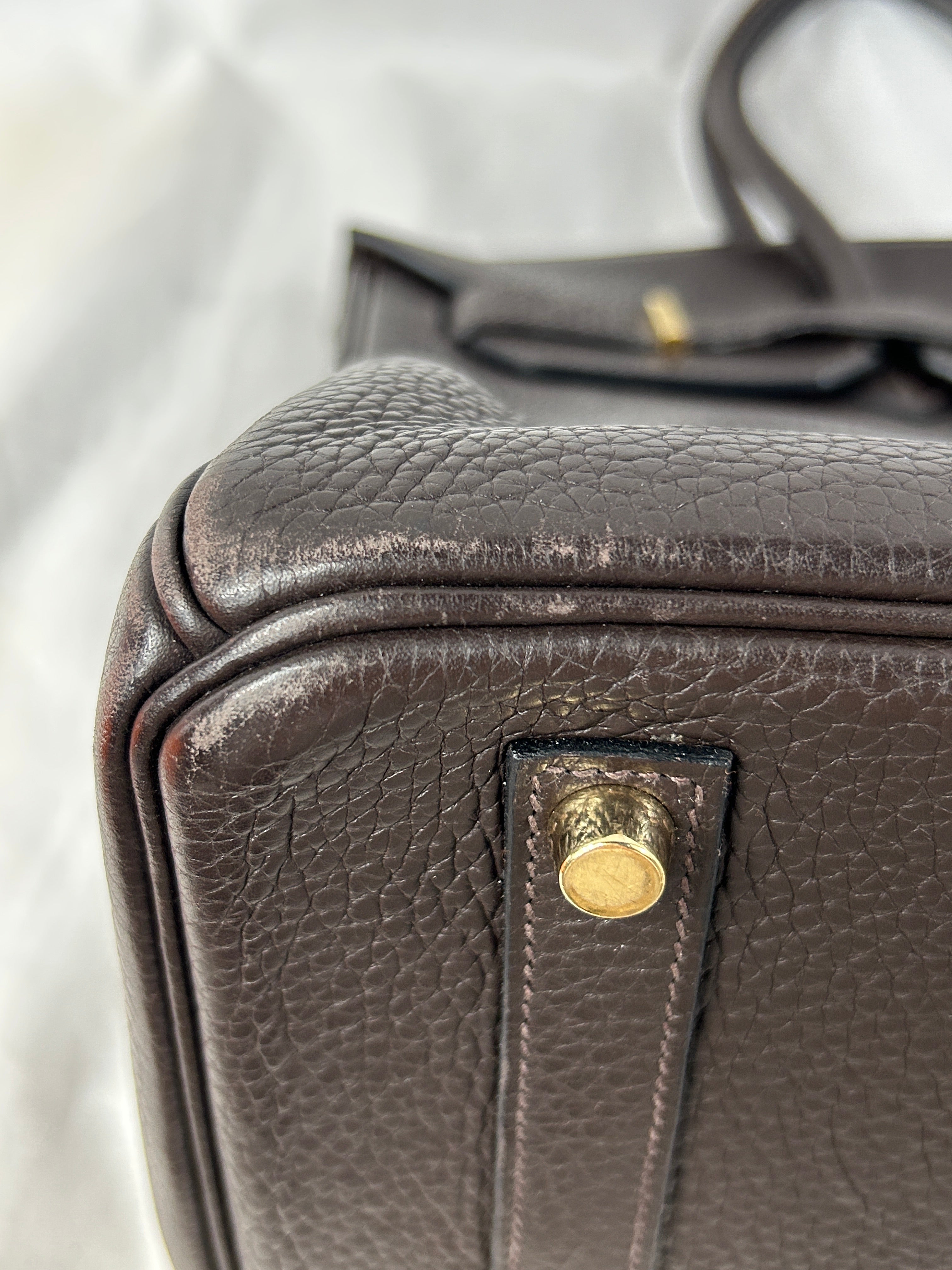 Chocolate Brown Togo Birkin 35 w/GHW
