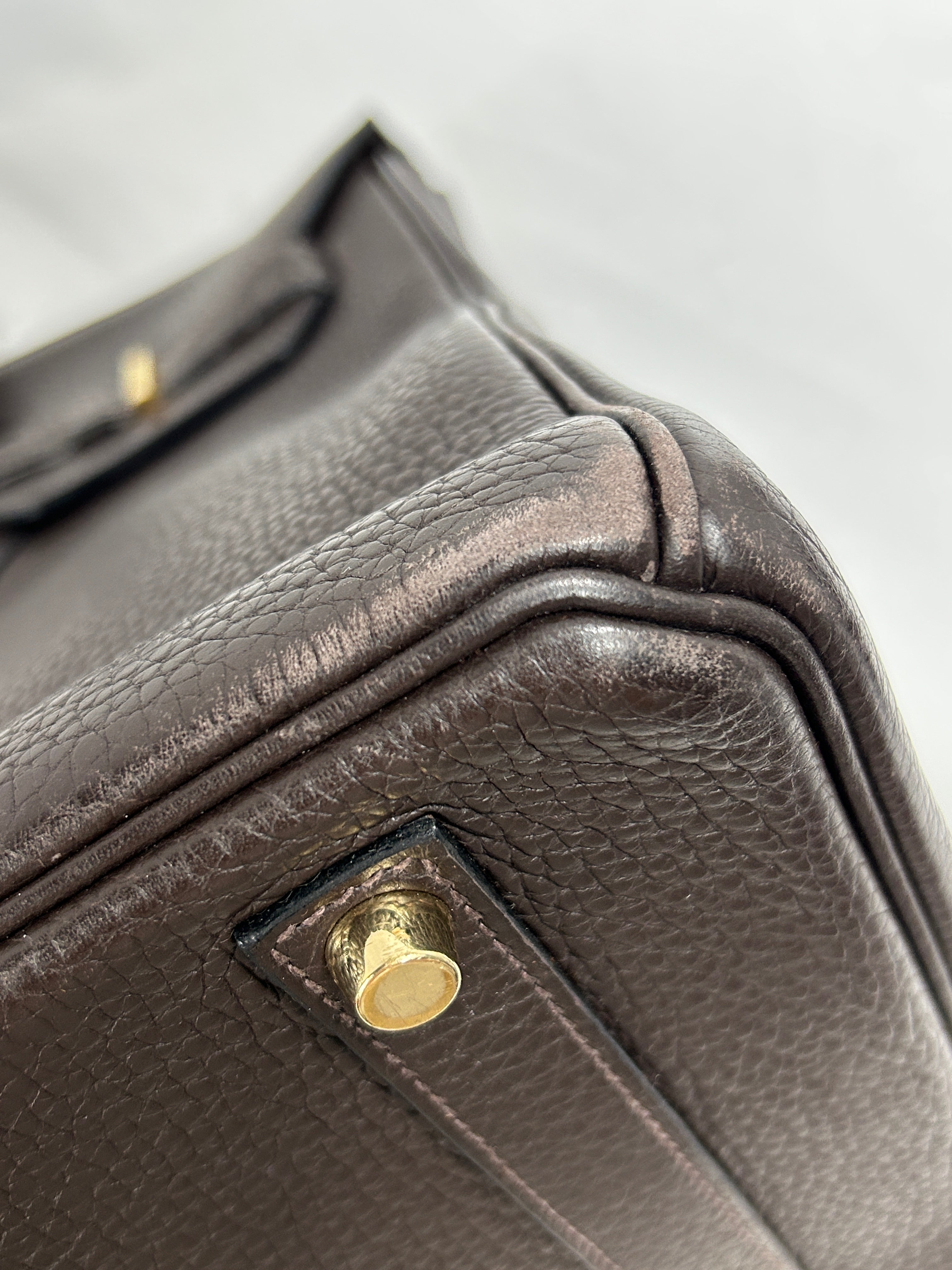 Chocolate Brown Togo Birkin 35 w/GHW