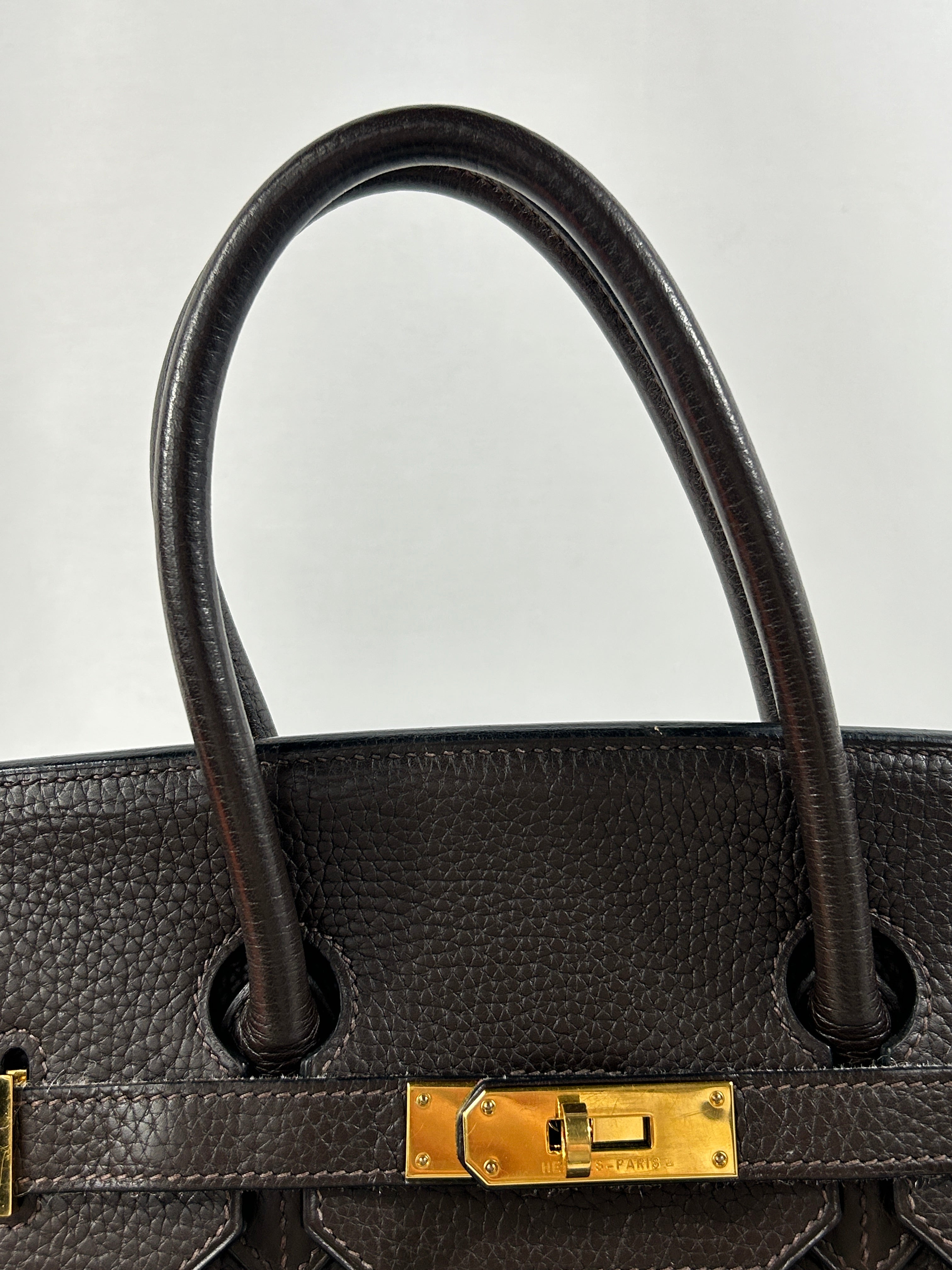Chocolate Brown Togo Birkin 35 w/GHW