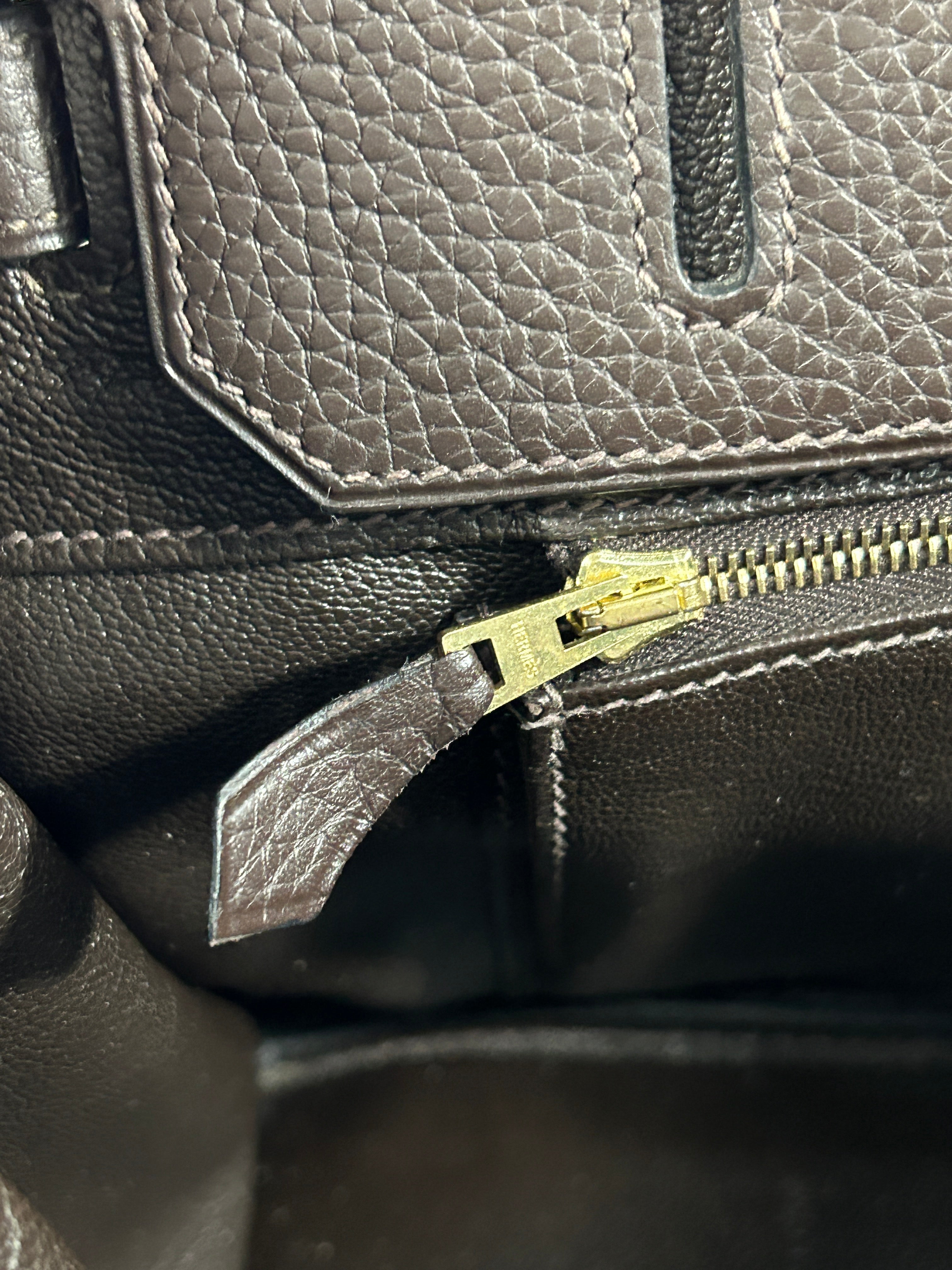 Chocolate Brown Togo Birkin 35 w/GHW