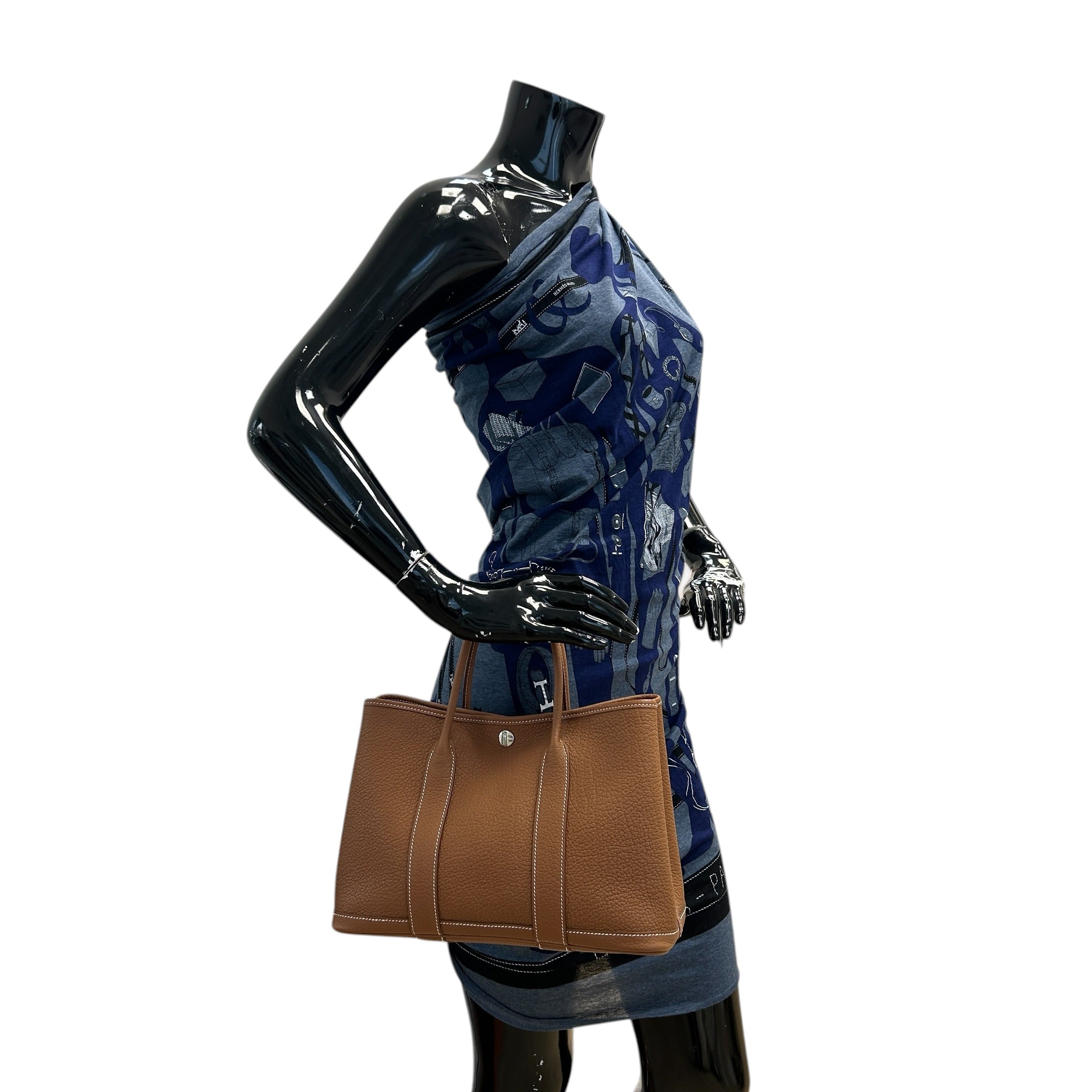 Gold Negonda Leather Garden Party TPM Bag - Haute Classics
