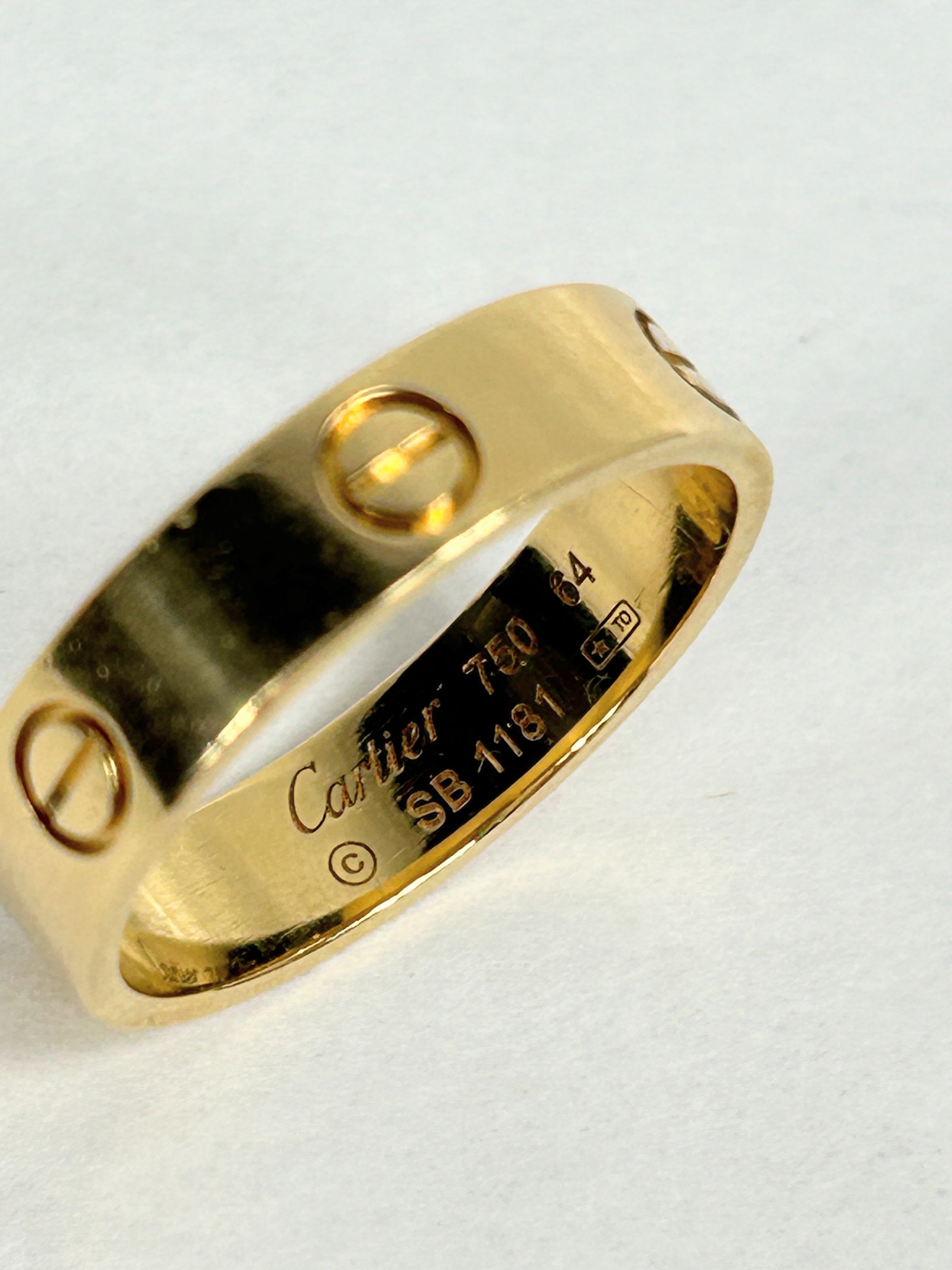 18K Gold Love Ring