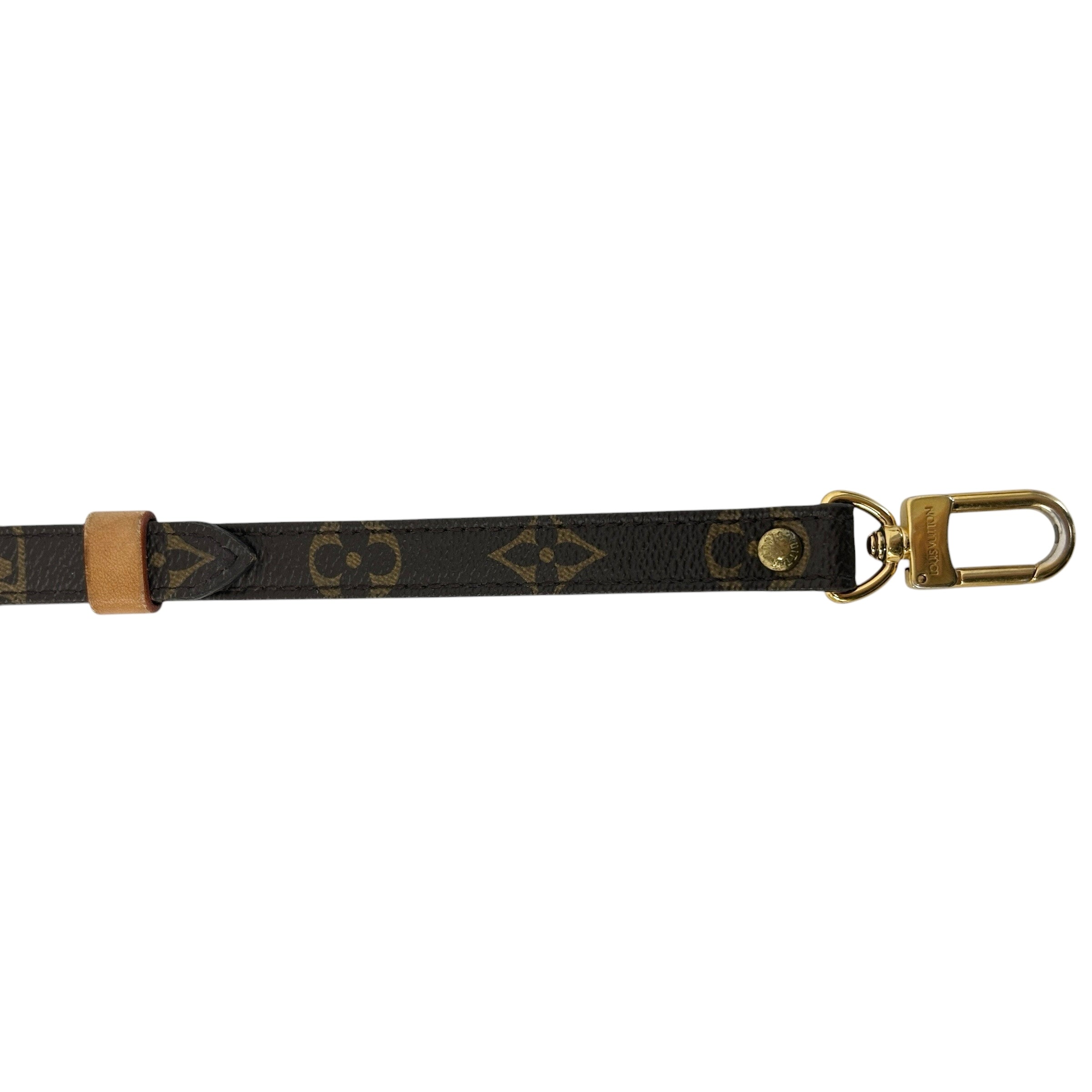 Monogram Coated Canvas Adjustable Shoulder Strap - Haute Classics
