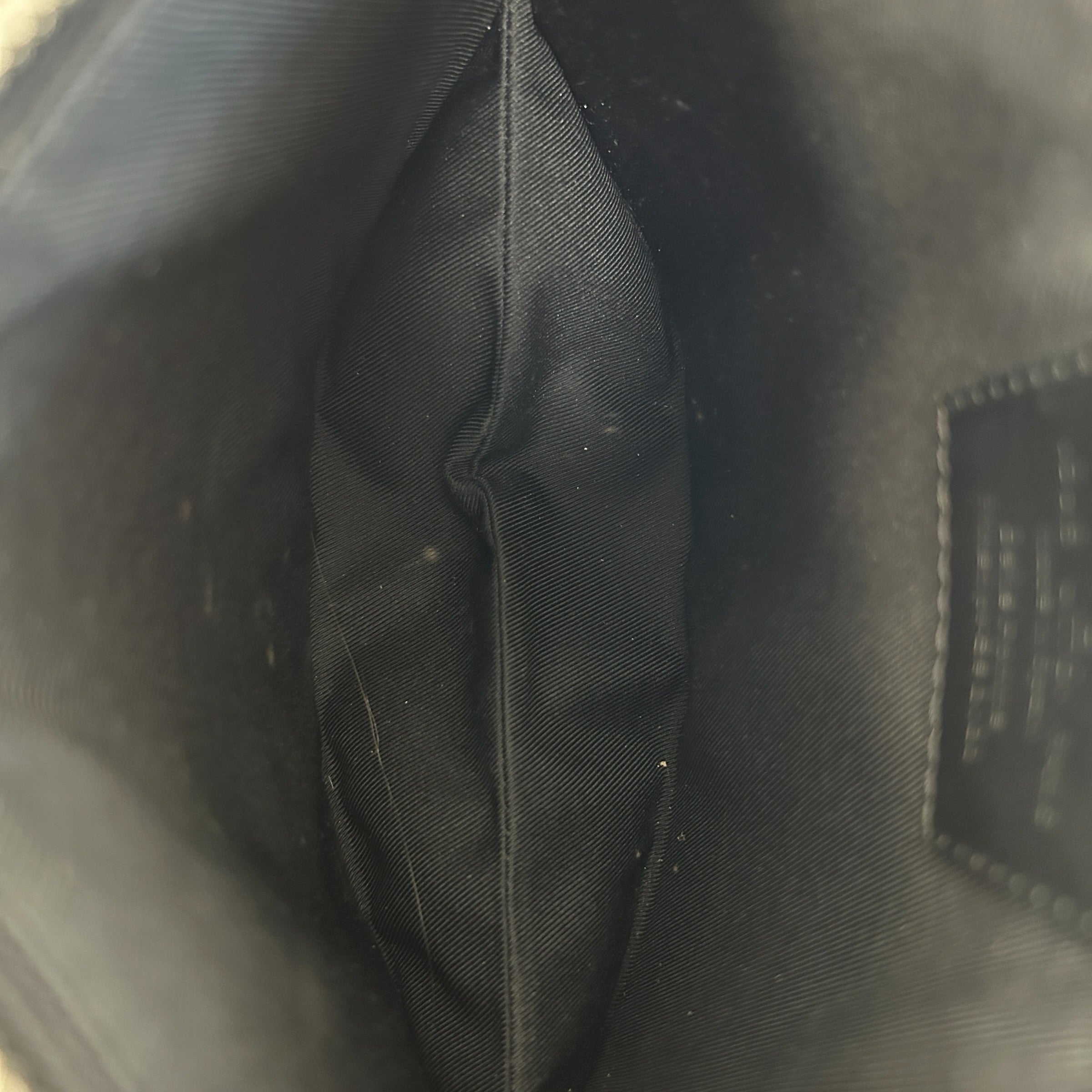 Black Taurillon Leather Monogram Canvas Trio Messenger Bag - Haute Classics