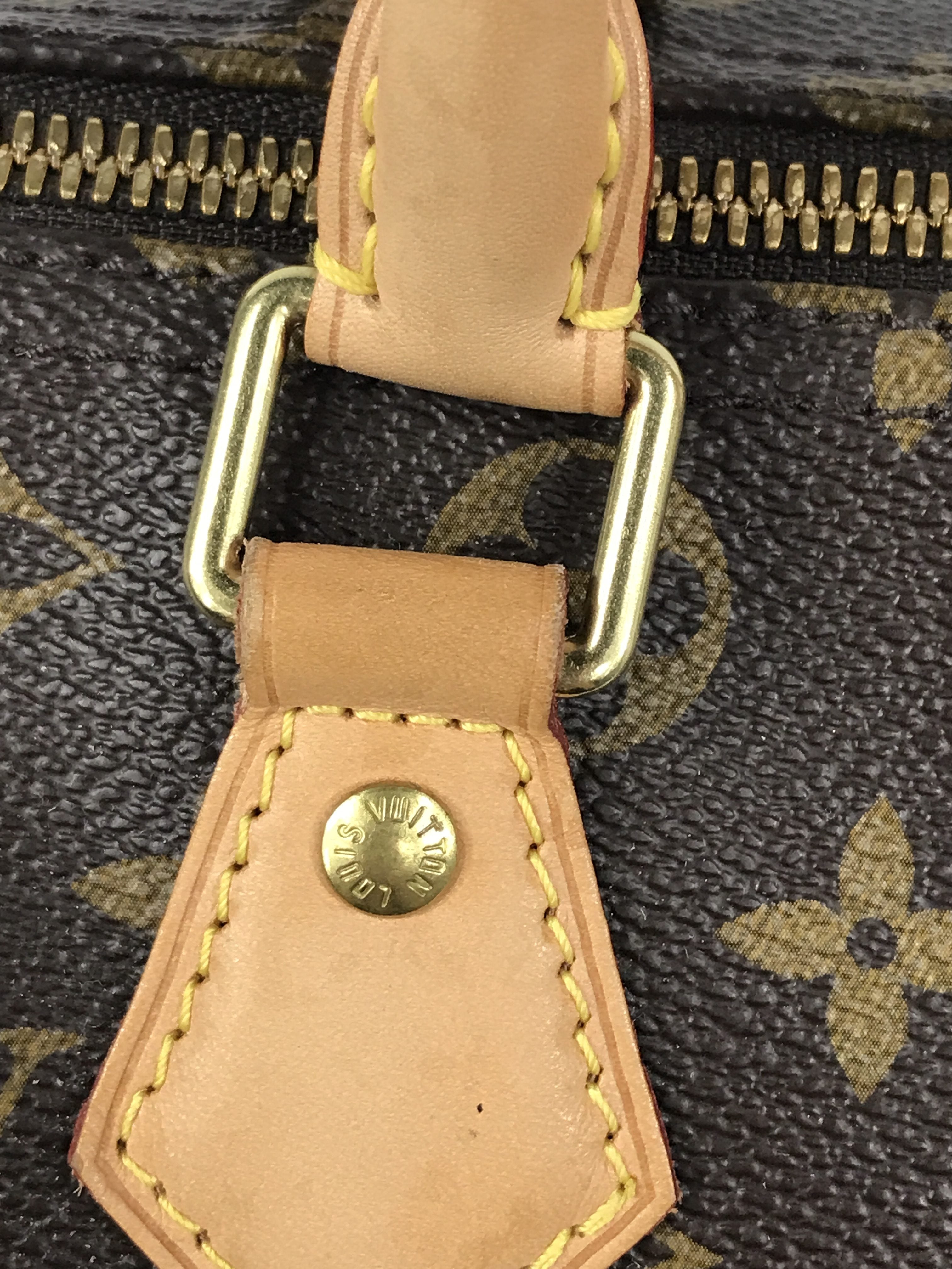 Monogram Canvas Speedy Bandouliere 25 w/GHW