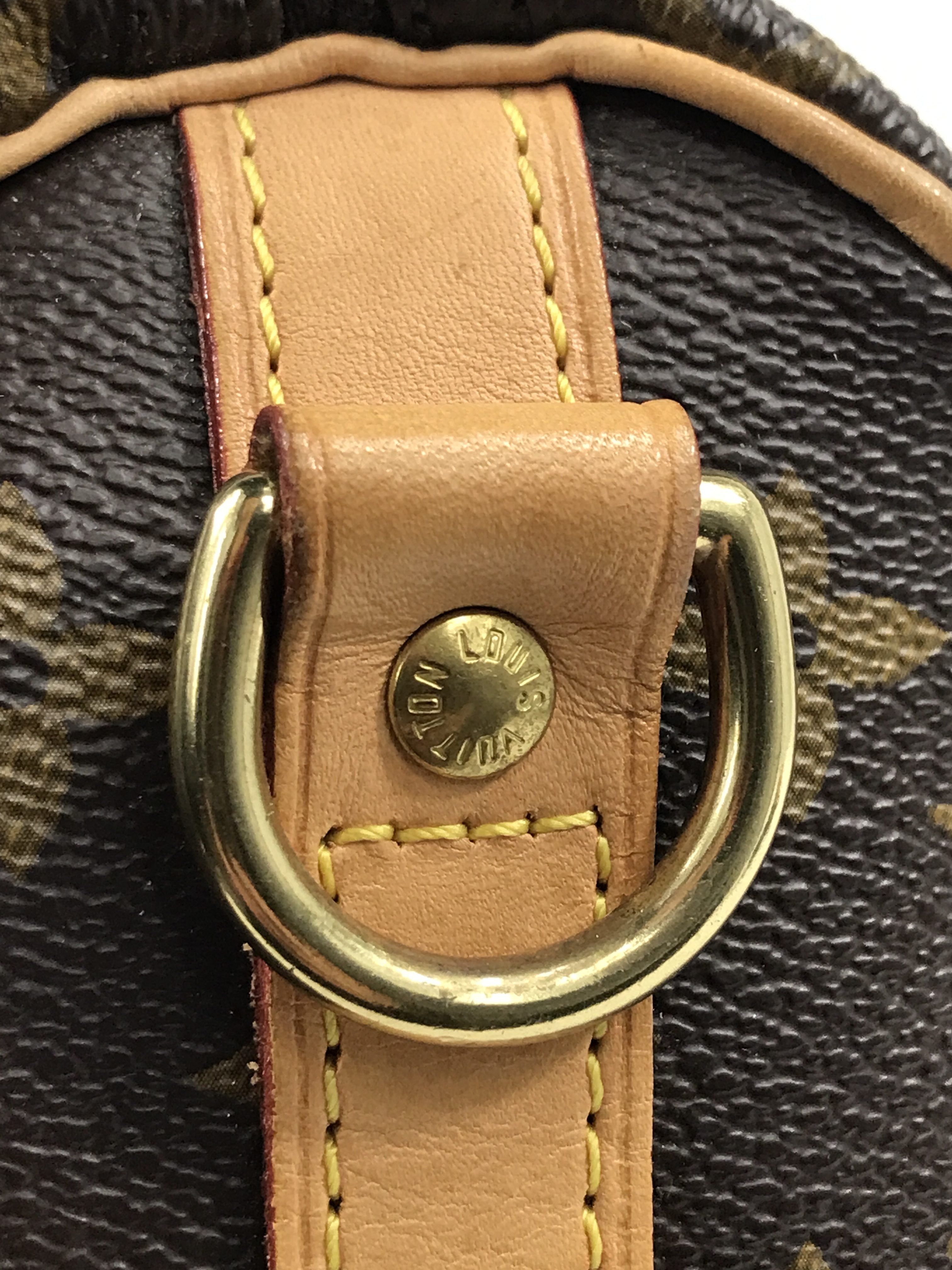 Monogram Canvas Speedy Bandouliere 25 w/GHW