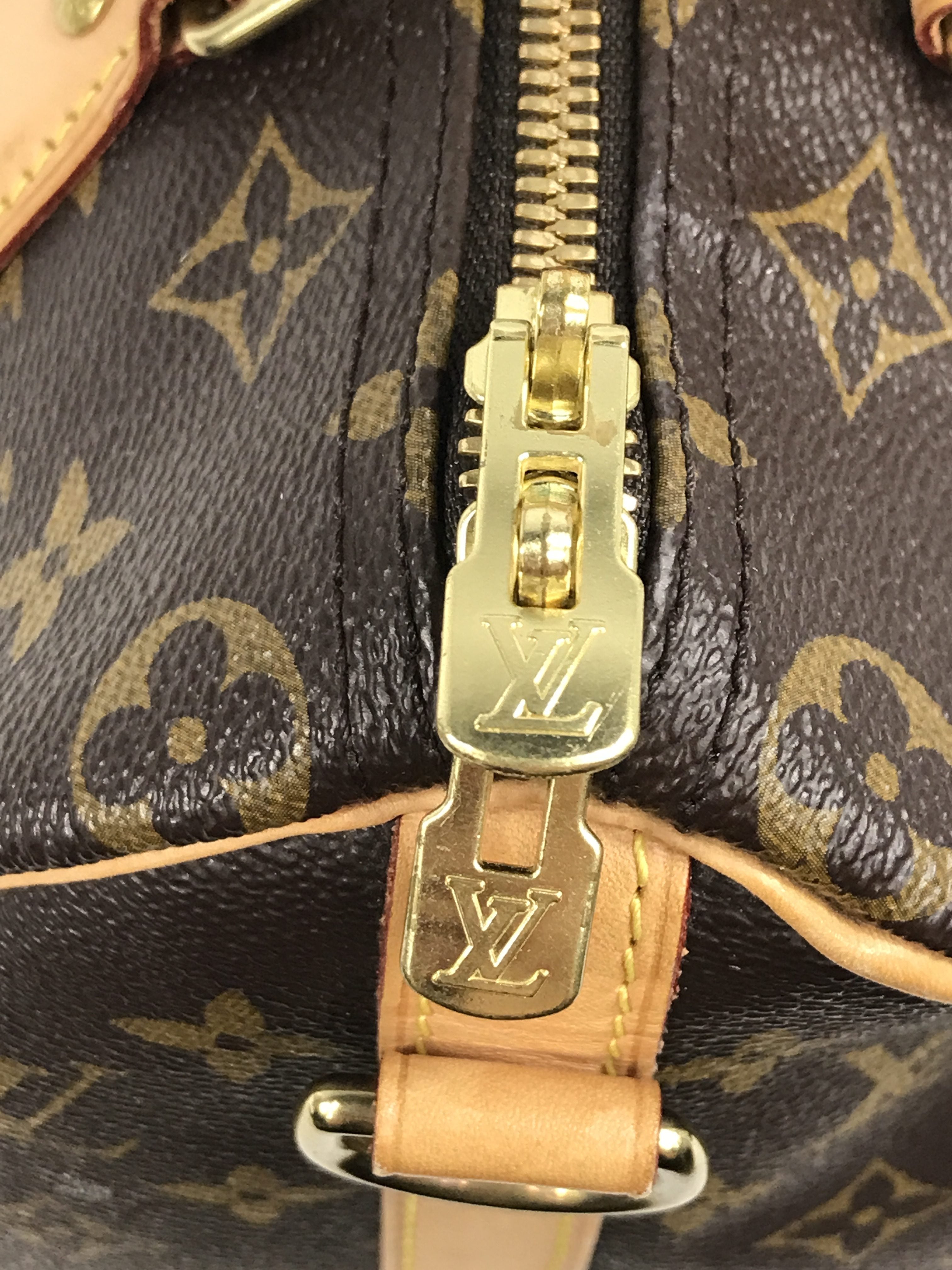 Monogram Canvas Speedy Bandouliere 25 w/GHW
