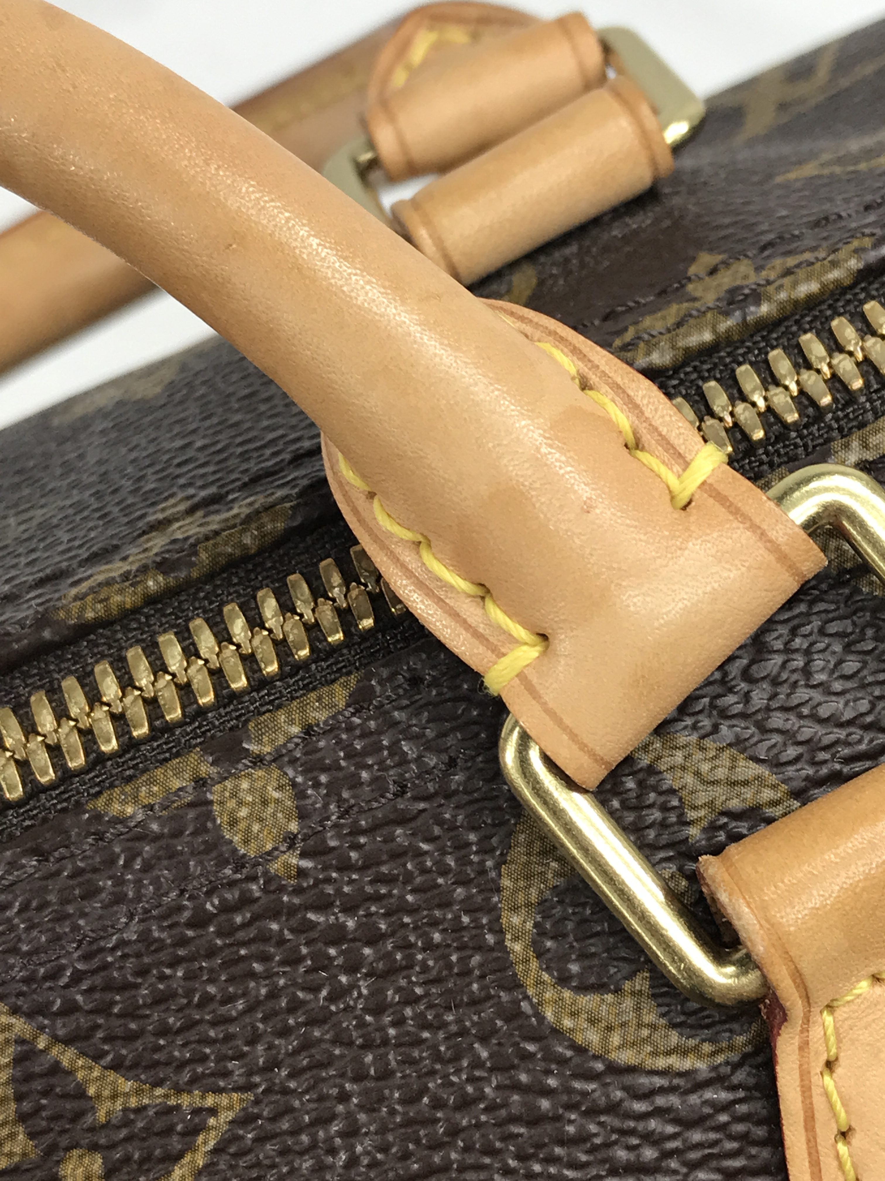 Monogram Canvas Speedy Bandouliere 25 w/GHW