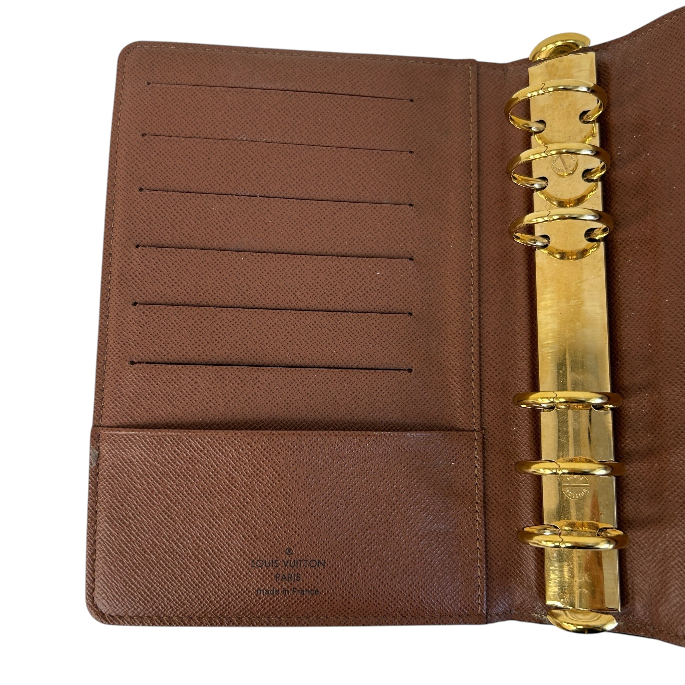 Monogram Canvas Medium Ring Agenda Cover - Haute Classics