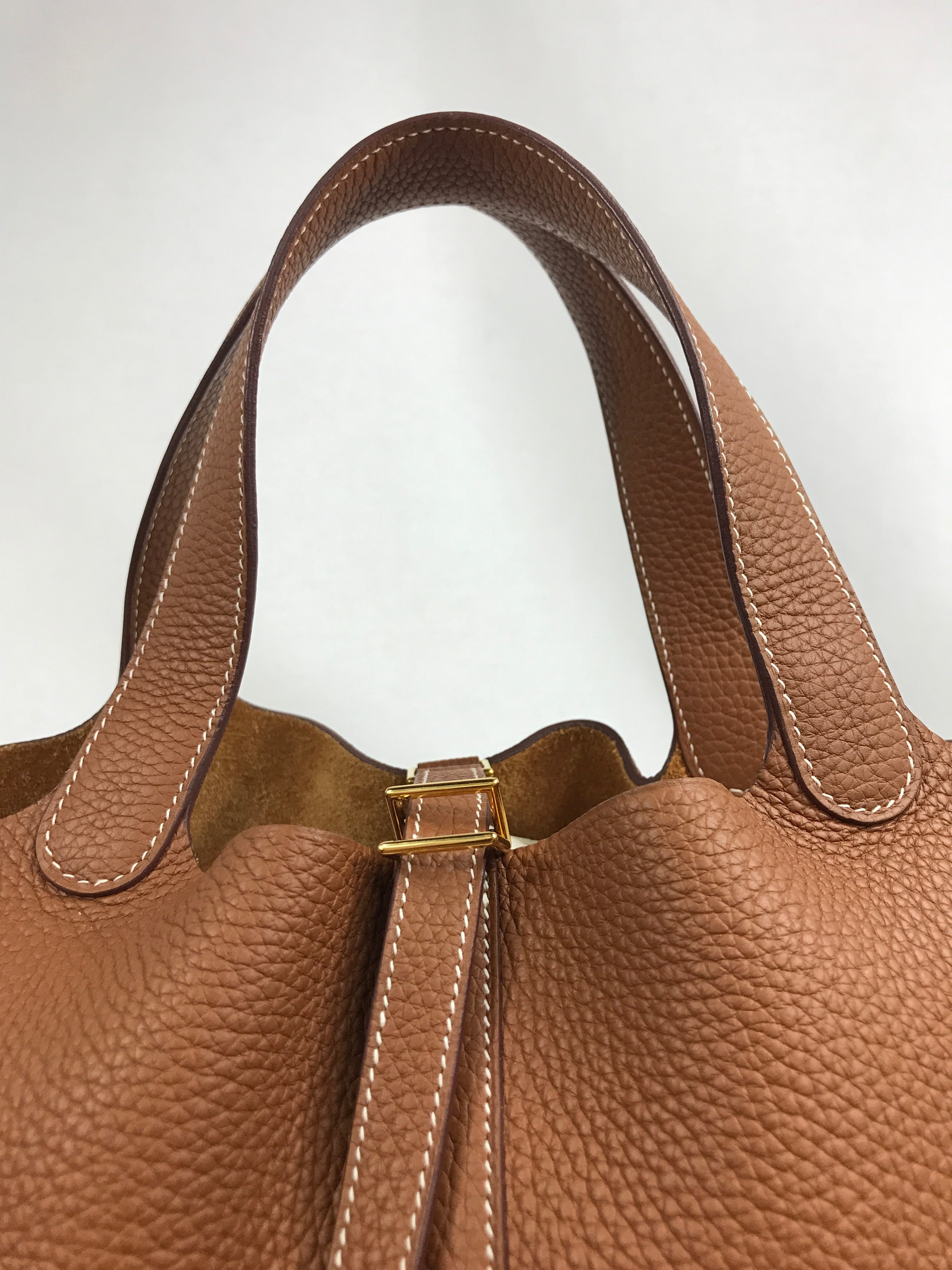 Gold Clemence Picotin 22 W/GHW
