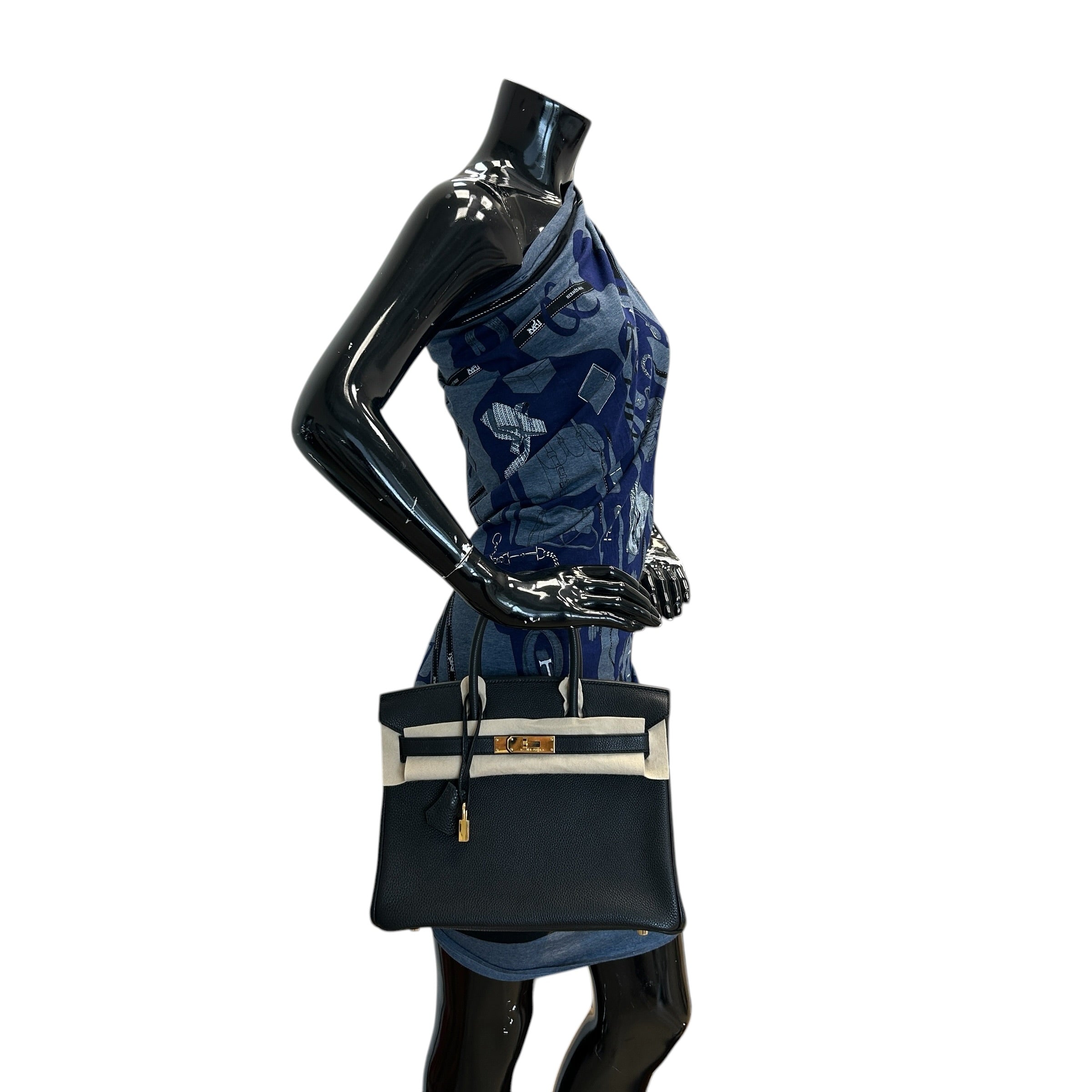 Black Togo Leather Birkin 30 w/GHW - Haute Classics