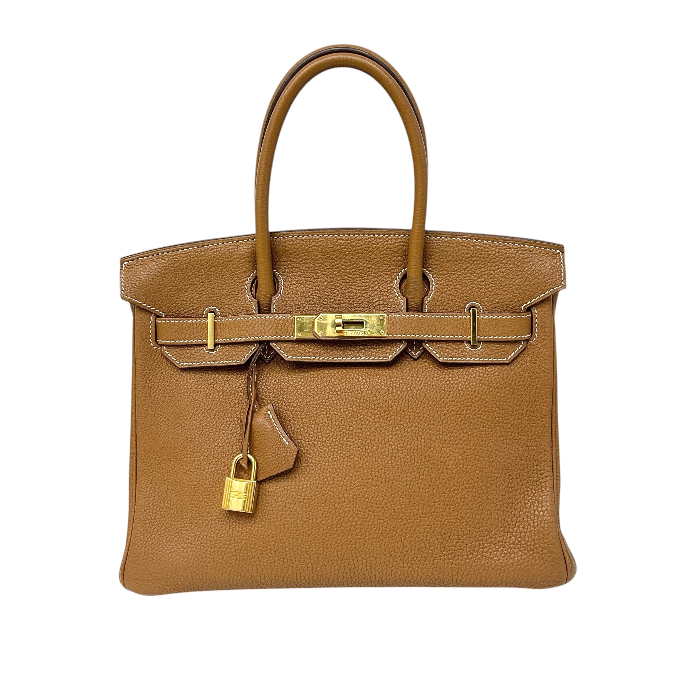 Gold Togo Birkin 30 w/GHW