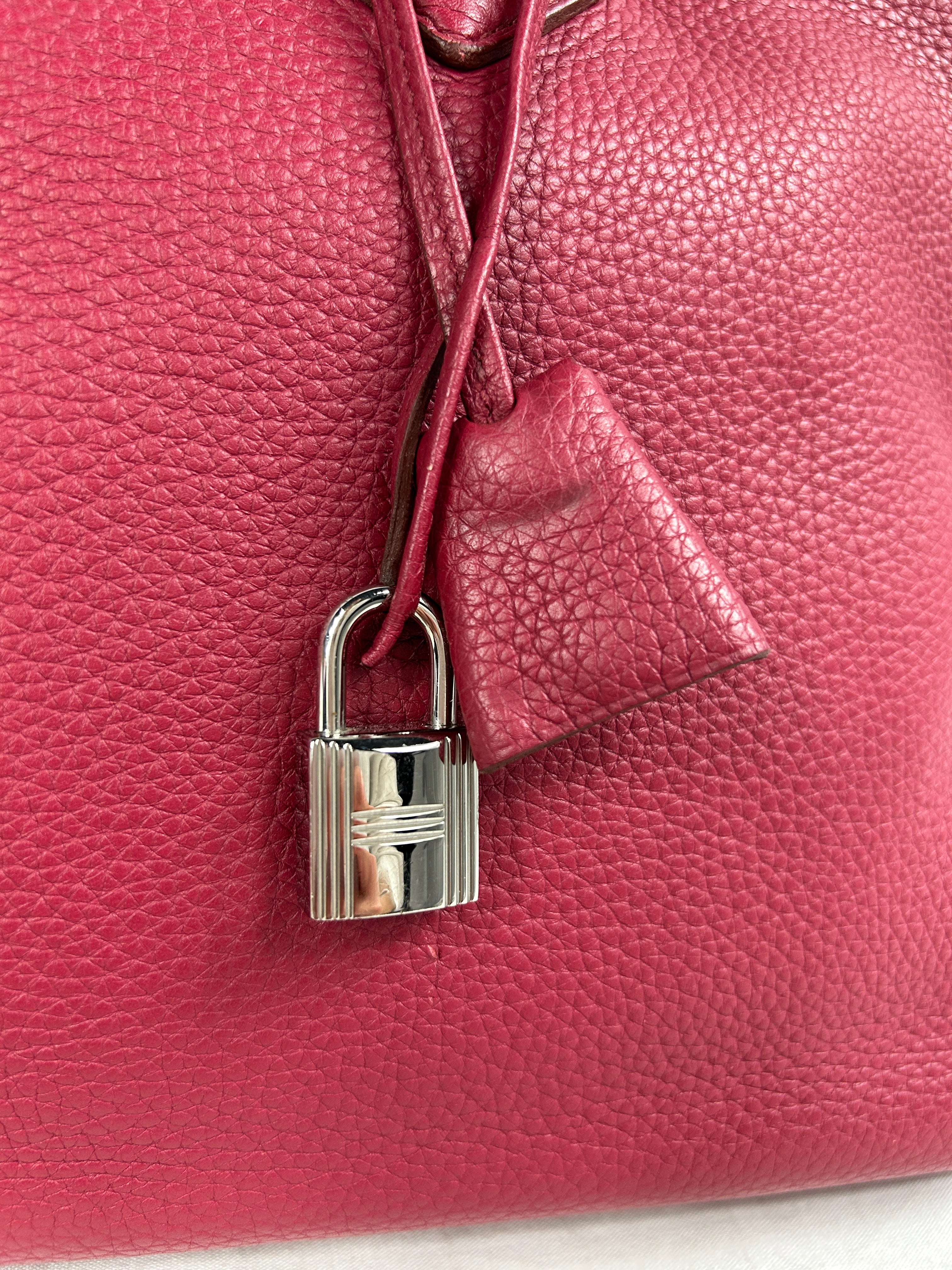 Clemence Bose De Rose Victoria 35 Shoulder Bag w/PHW