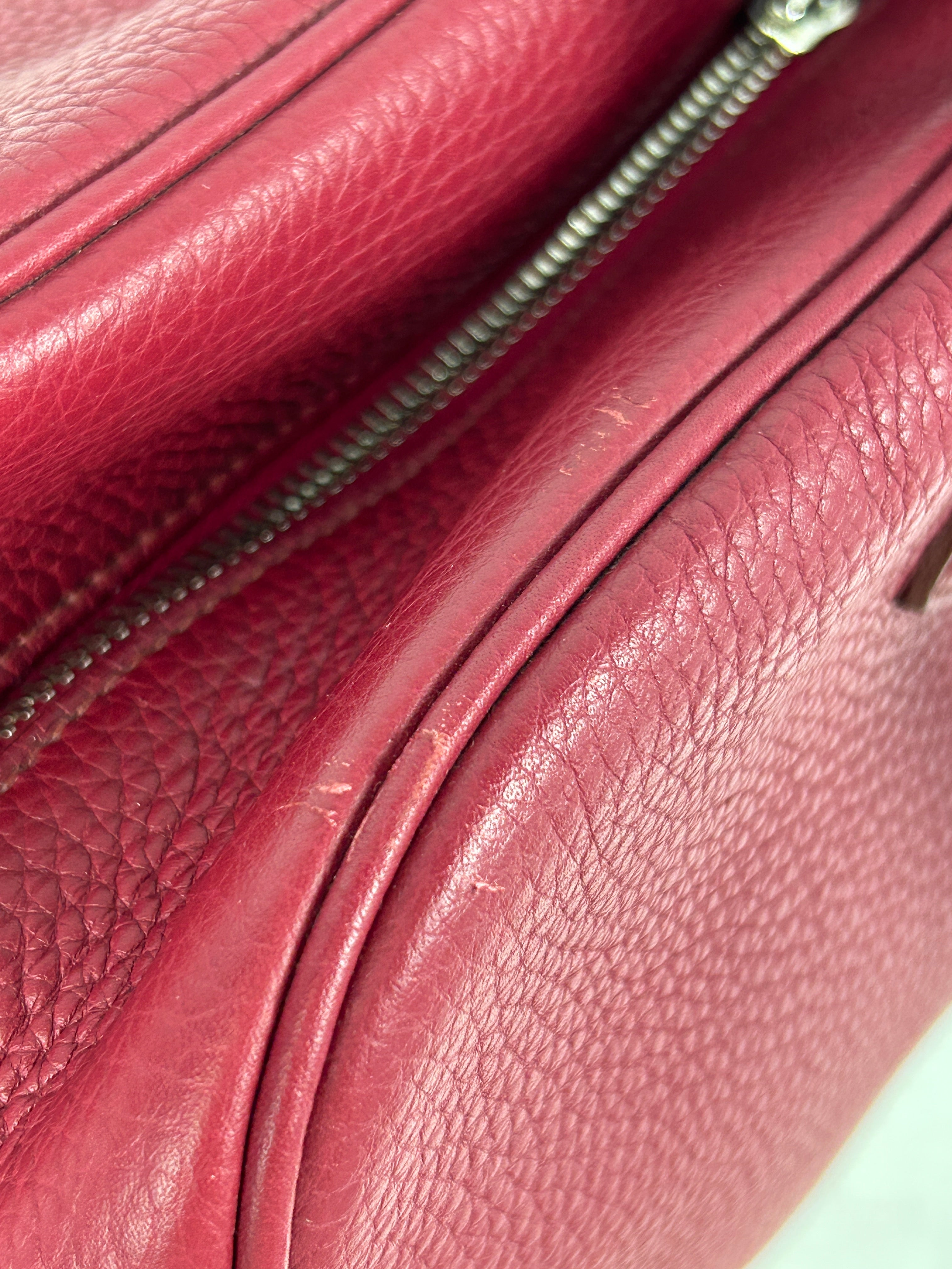 Clemence Bose De Rose Victoria 35 Shoulder Bag w/PHW