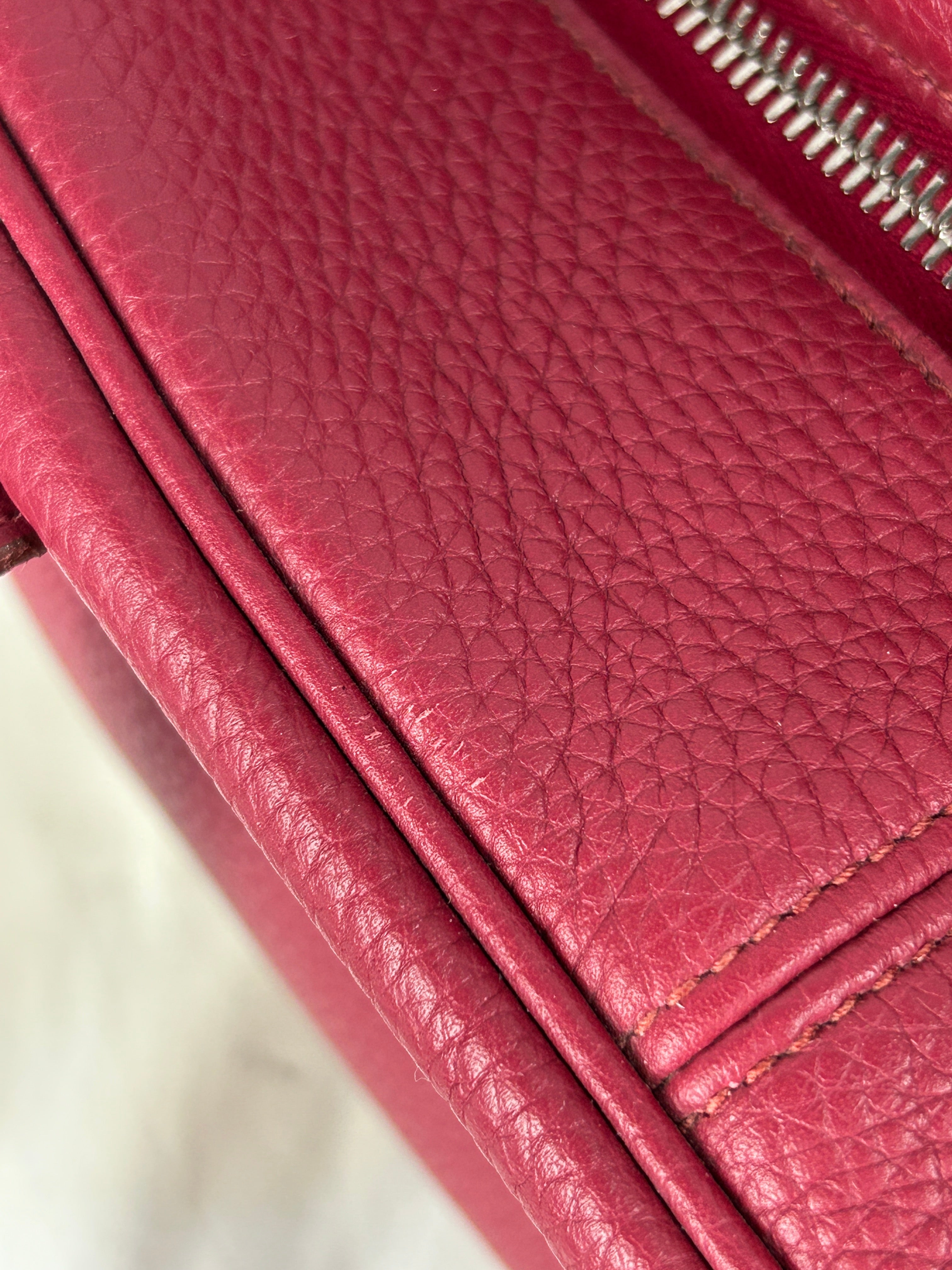 Clemence Bose De Rose Victoria 35 Shoulder Bag w/PHW